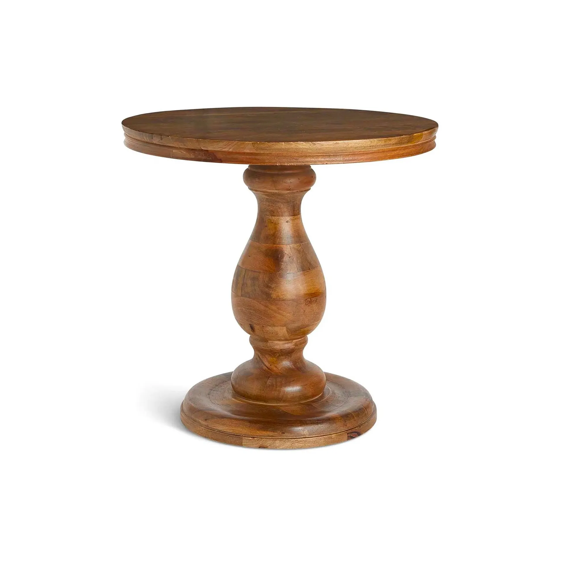 Rustic Pedestal Table