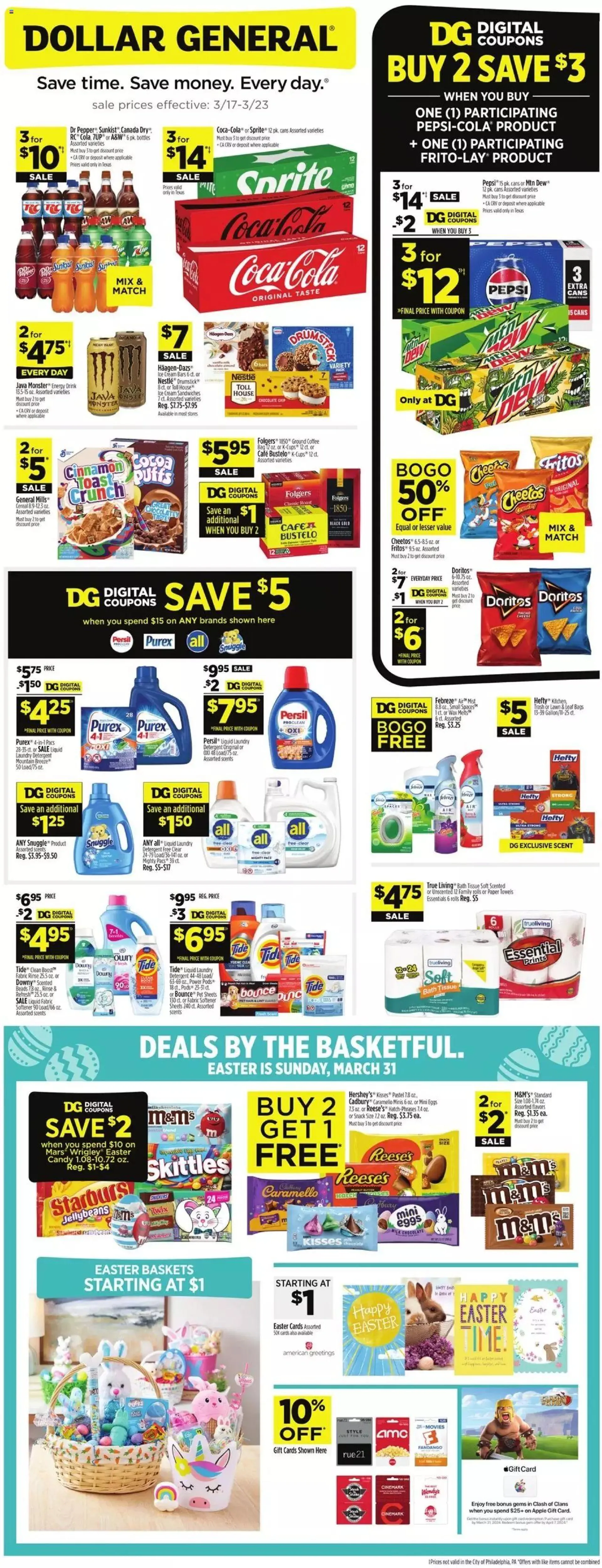 Weekly ad Dollar General - Weekly Ad from March 17 to March 23 2024 - Page 