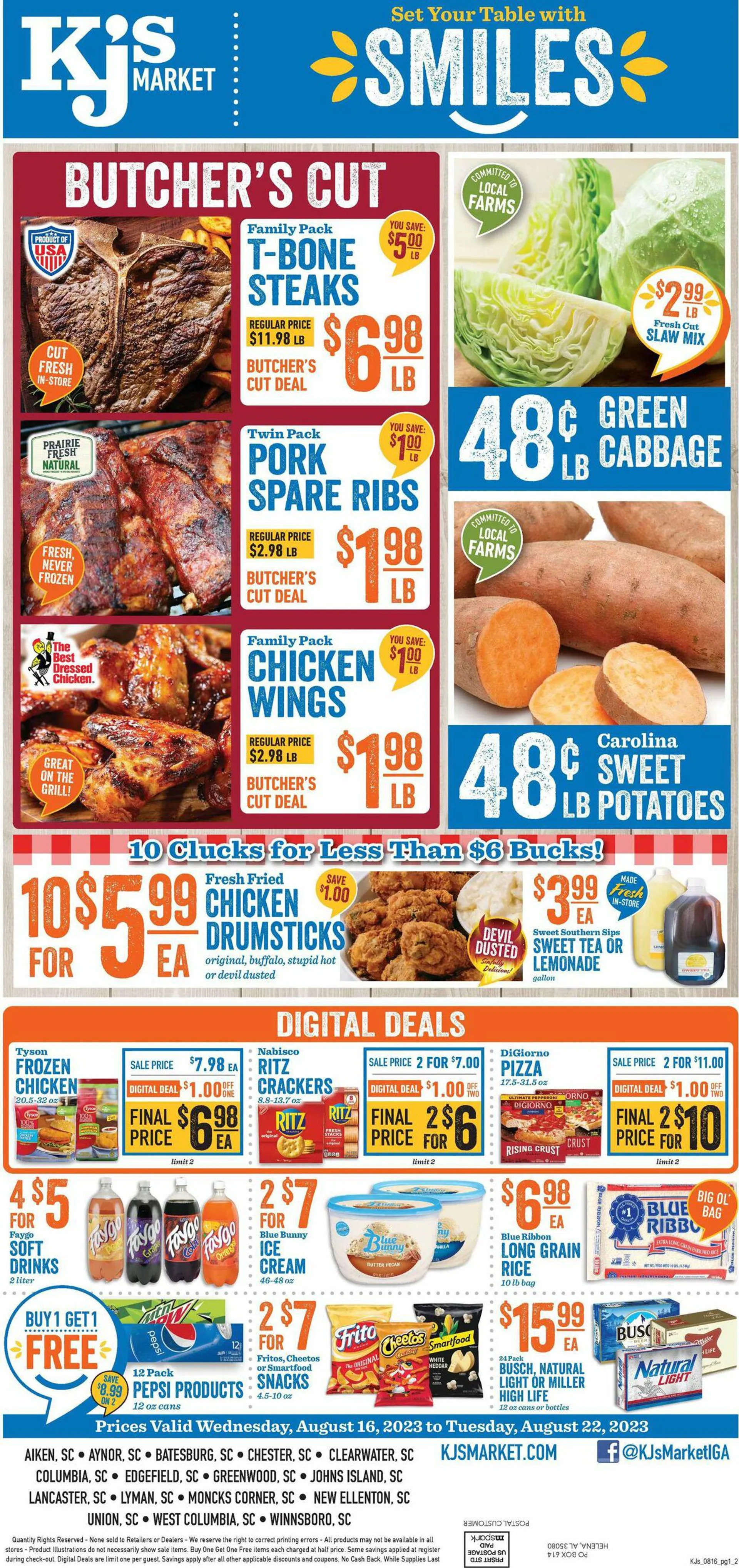 KJ´s Market Current weekly ad - 1