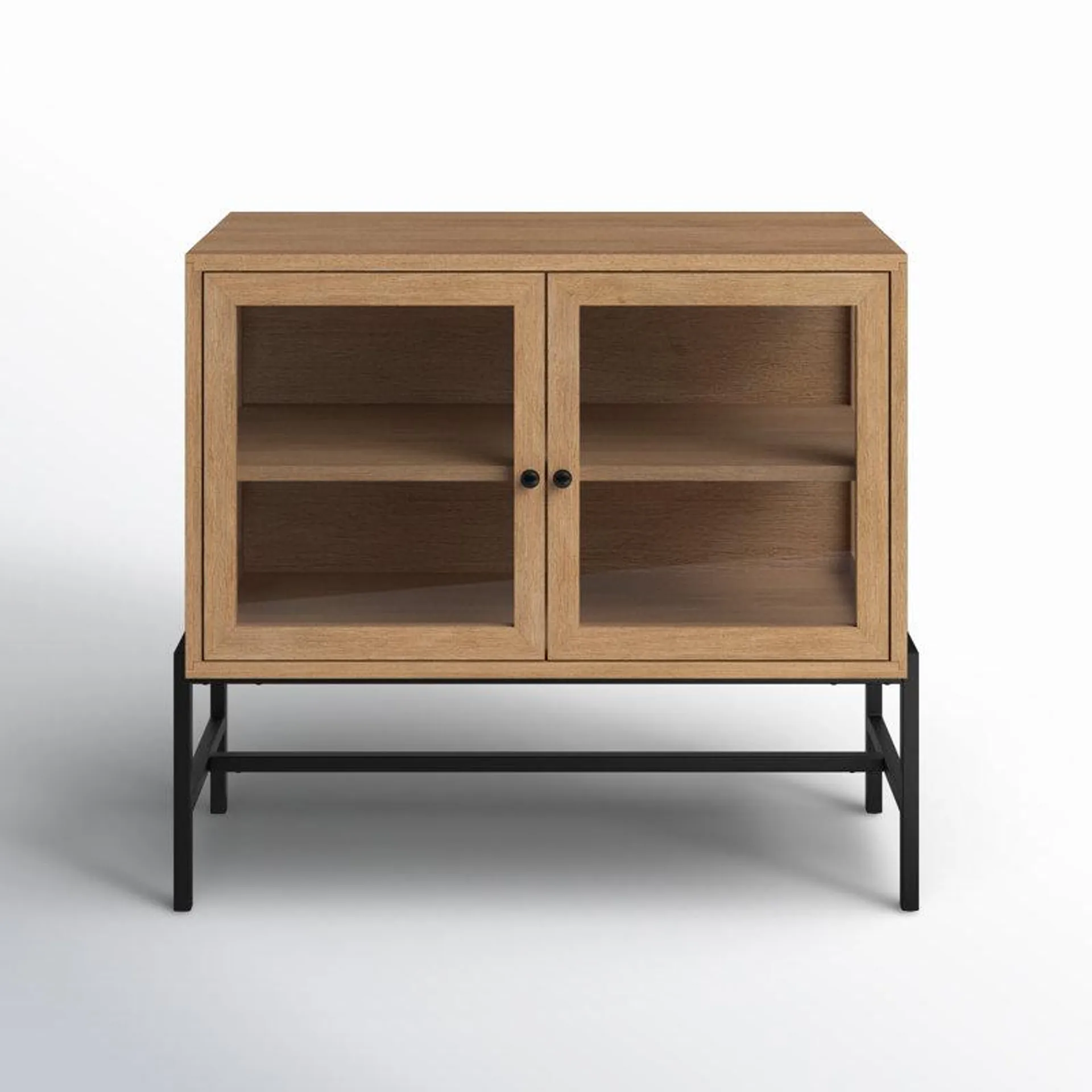 Warner Solid Wood Storage Cabinet