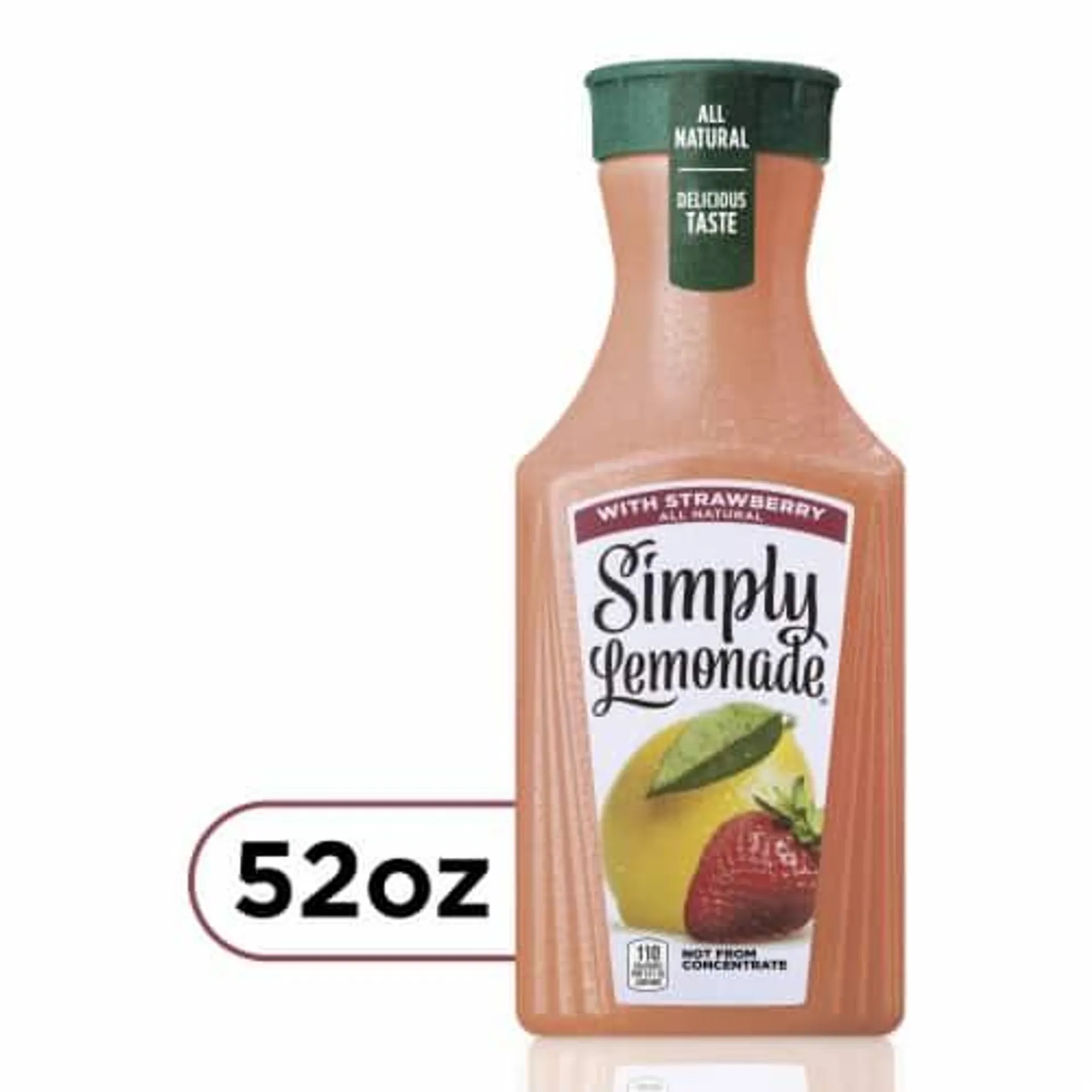 Simply Lemonade With Strawberry All Natural Non-Gmo