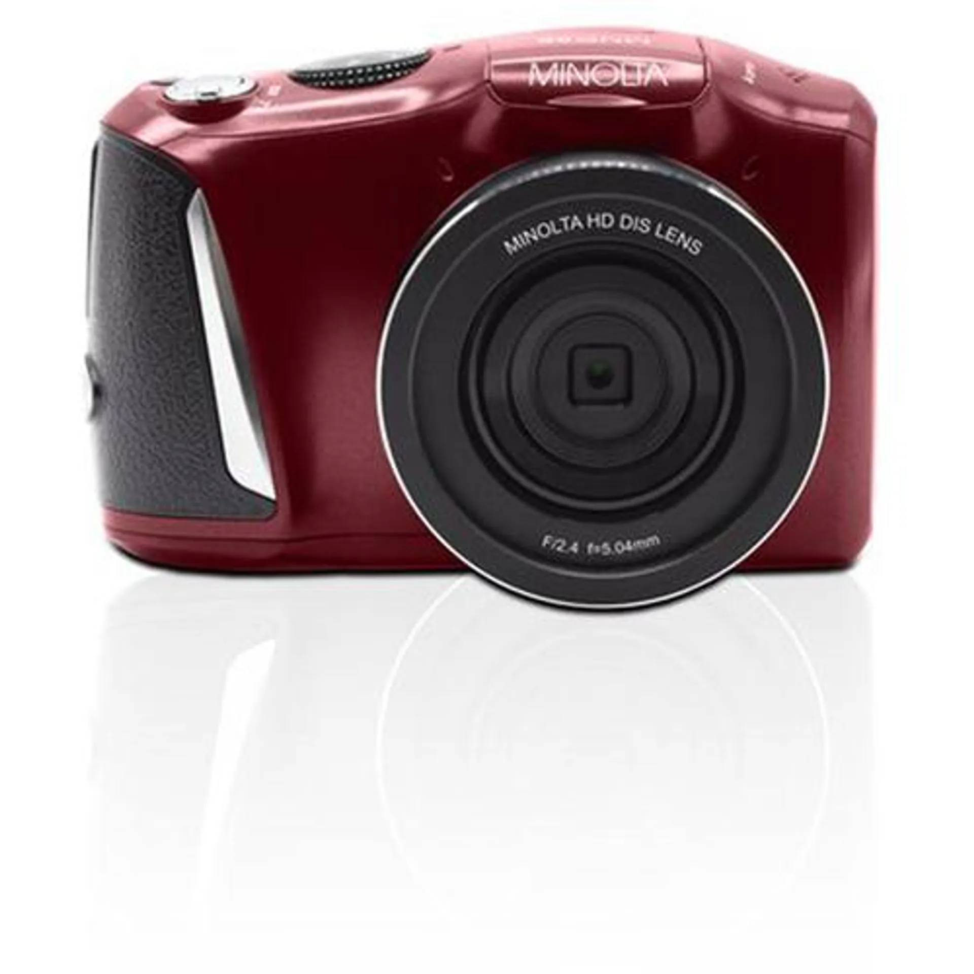 Minolta MND50-R 48MP 4K Ultra HD 16X Digital Zoom Digital Camera (Red)