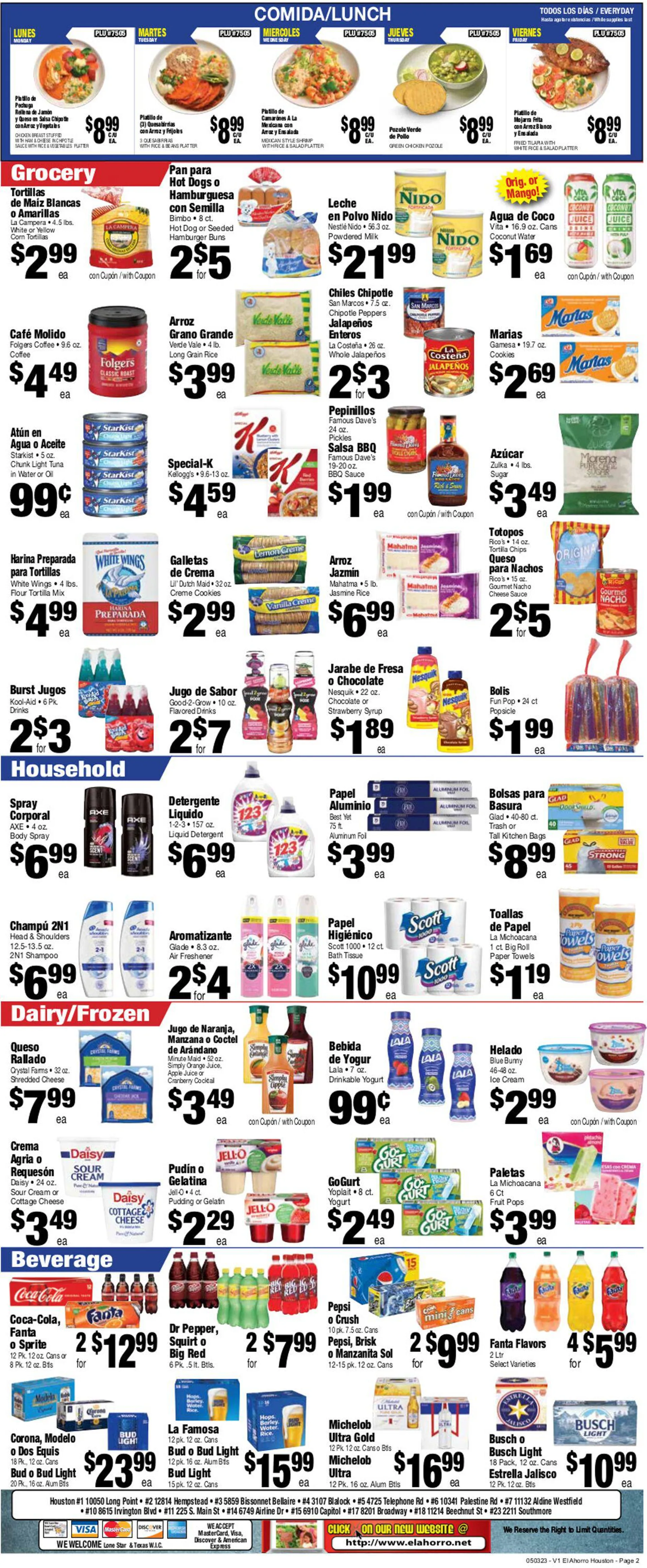 El Ahorro Supermarket Current weekly ad - 2