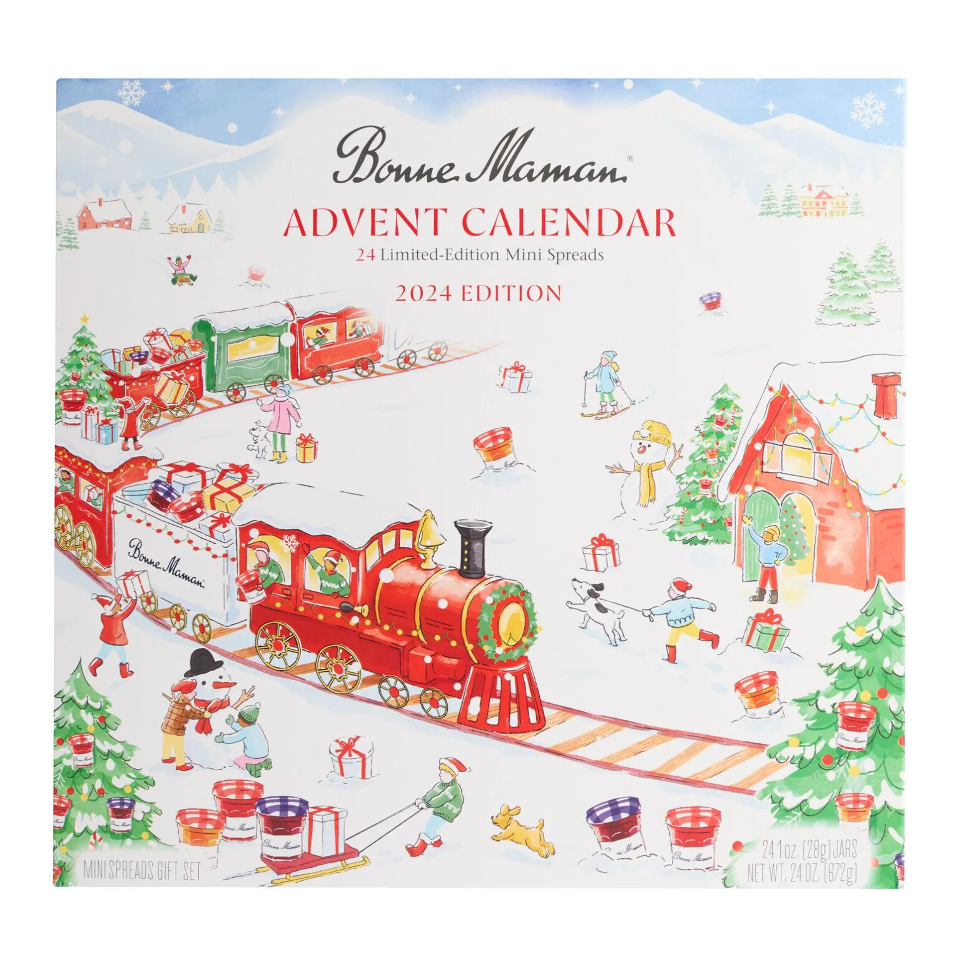 Bonne Maman Fruit Spreads and Honey Advent Calendar