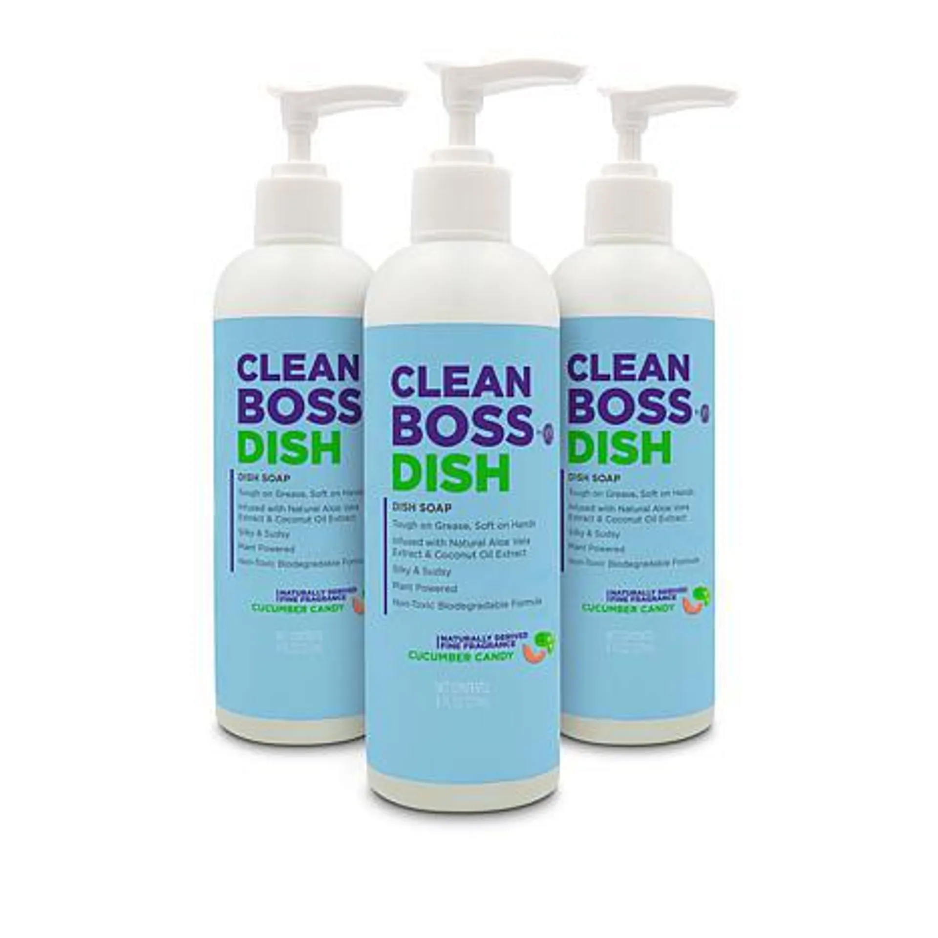CleanBoss by JOY Botanical Power Super Sudsy 3-pack Dish Soap
