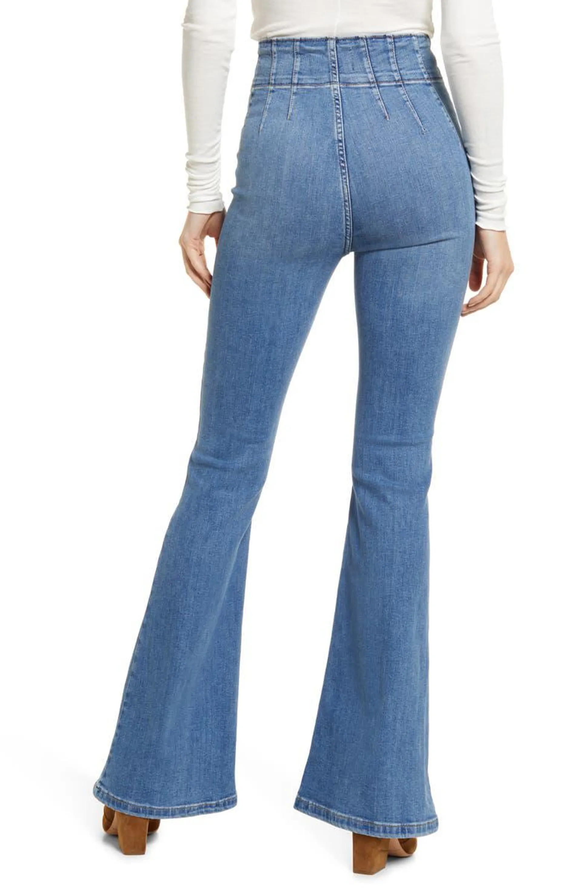 We the Free Jayde Flare Jeans (Tulsa Blue)