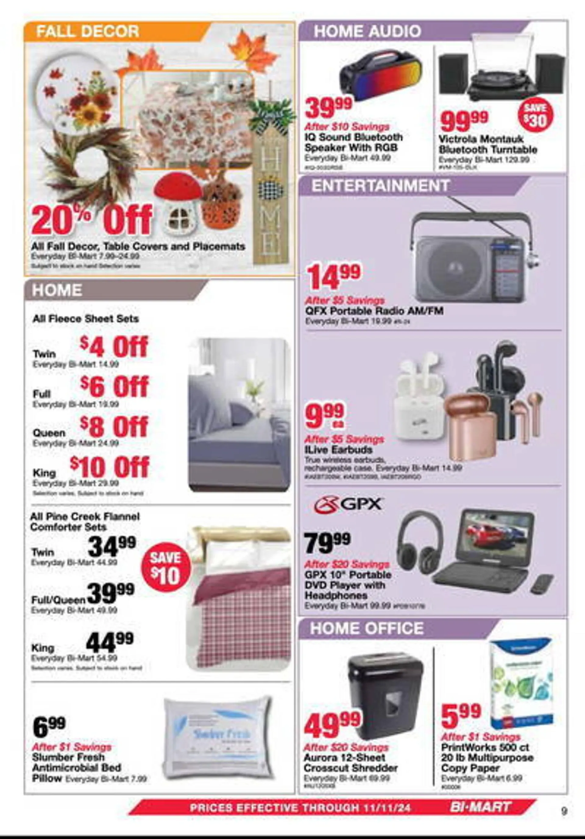 Weekly ad Bi-Mart Weekly Ad from October 29 to November 11 2024 - Page 9