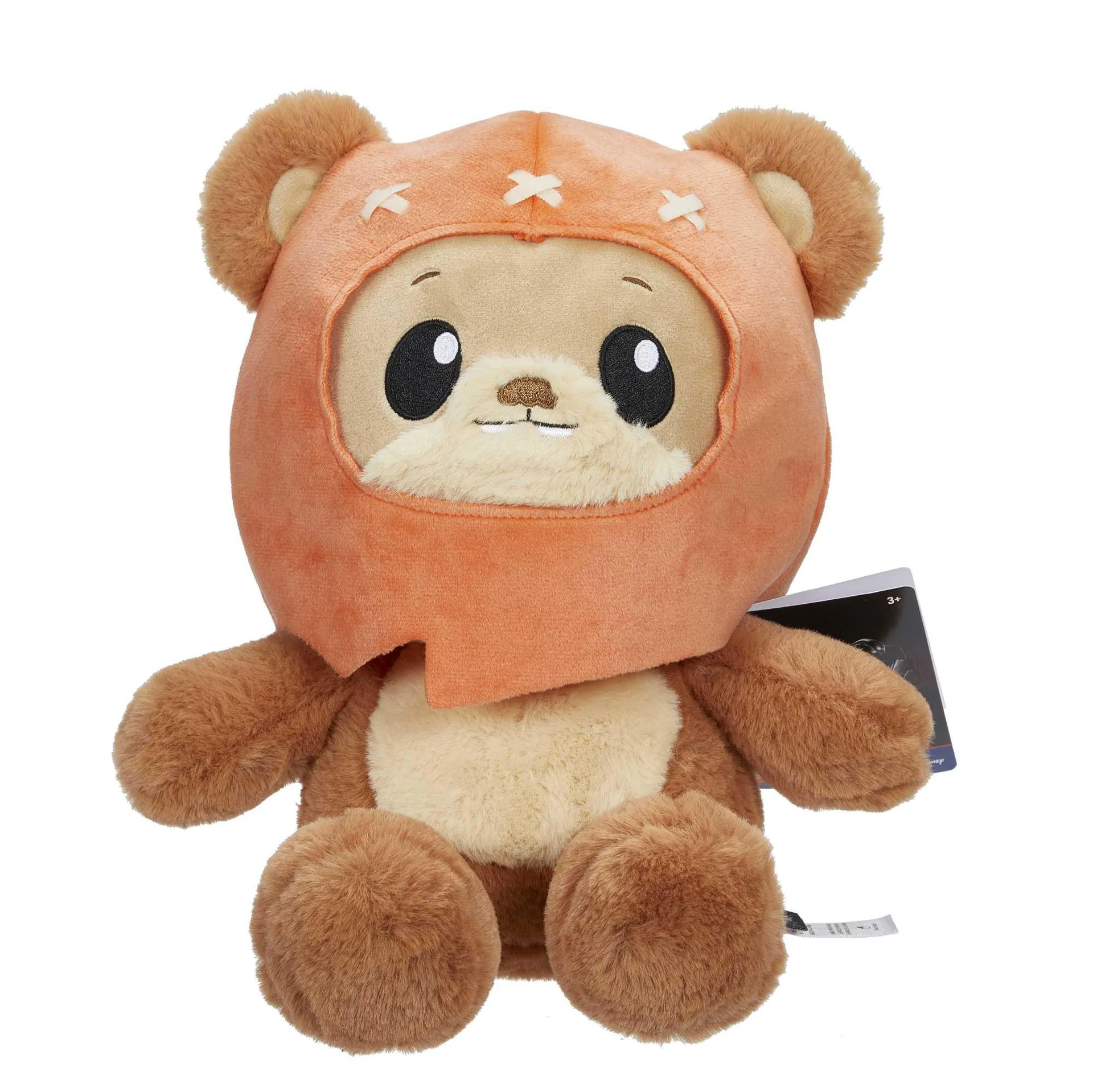 Star Wars Return Of the Jedi Snug Club Ewok Plush Toy, Soft Character Doll, Approx. 7-Inch