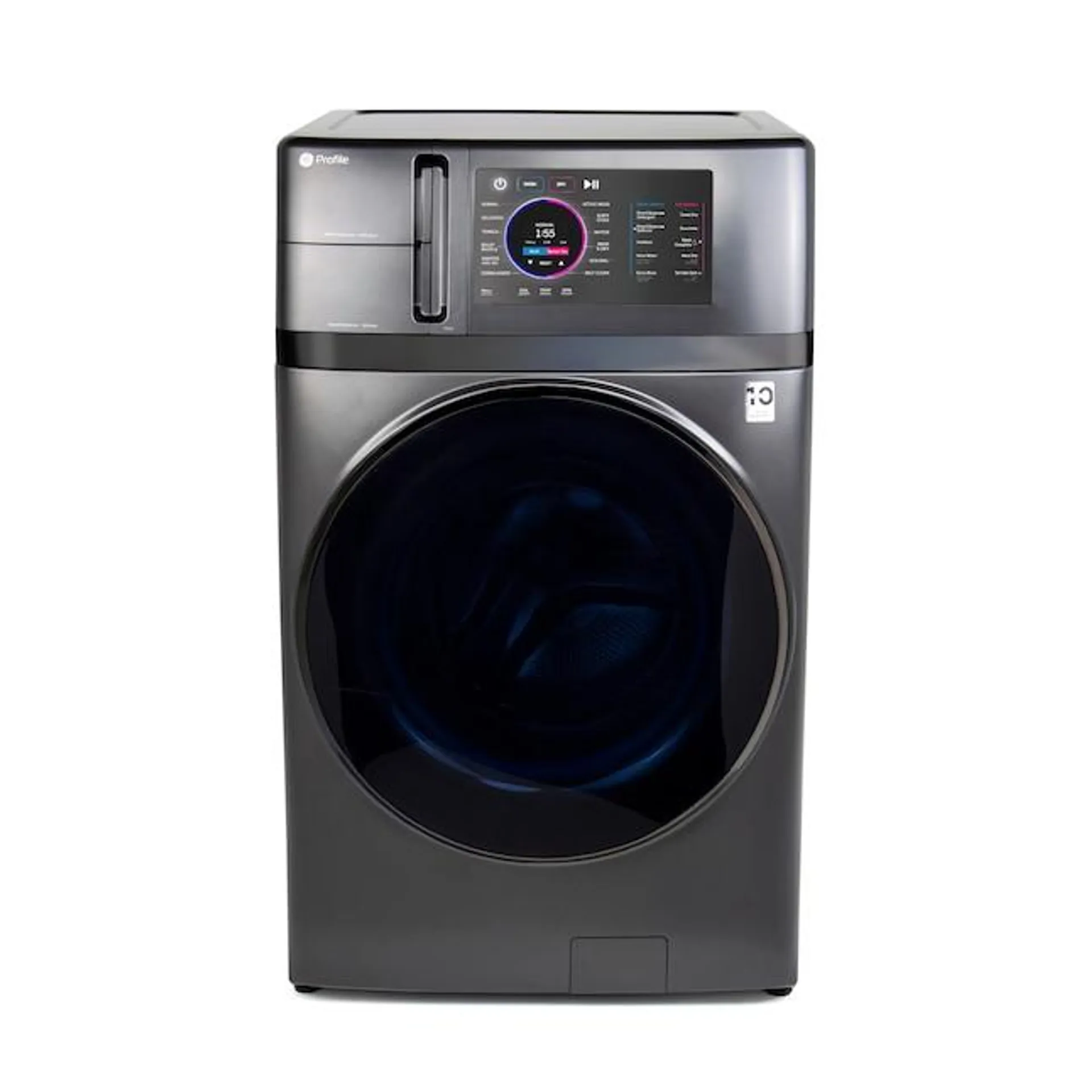 GE Profile 4.8-cu ft Capacity Carbon Graphite Ventless All-in-One Washer/Dryer Combo ENERGY STAR