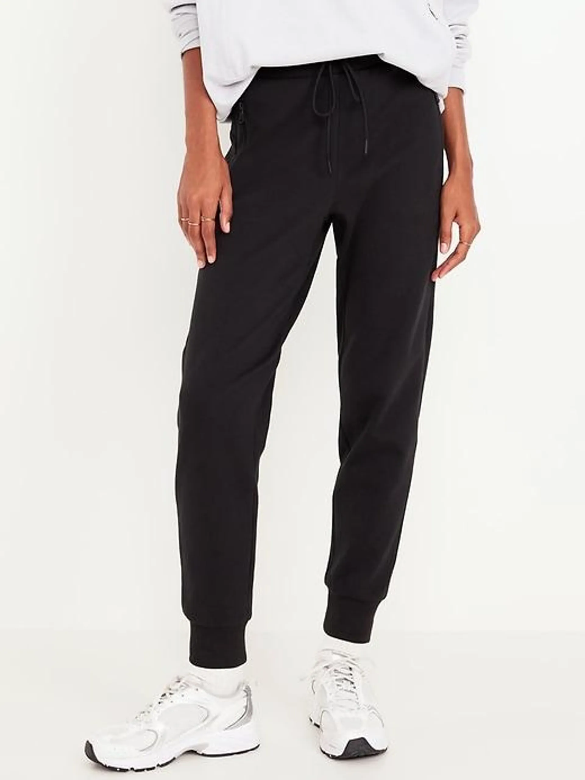 High-Waisted Dynamic Fleece Joggers