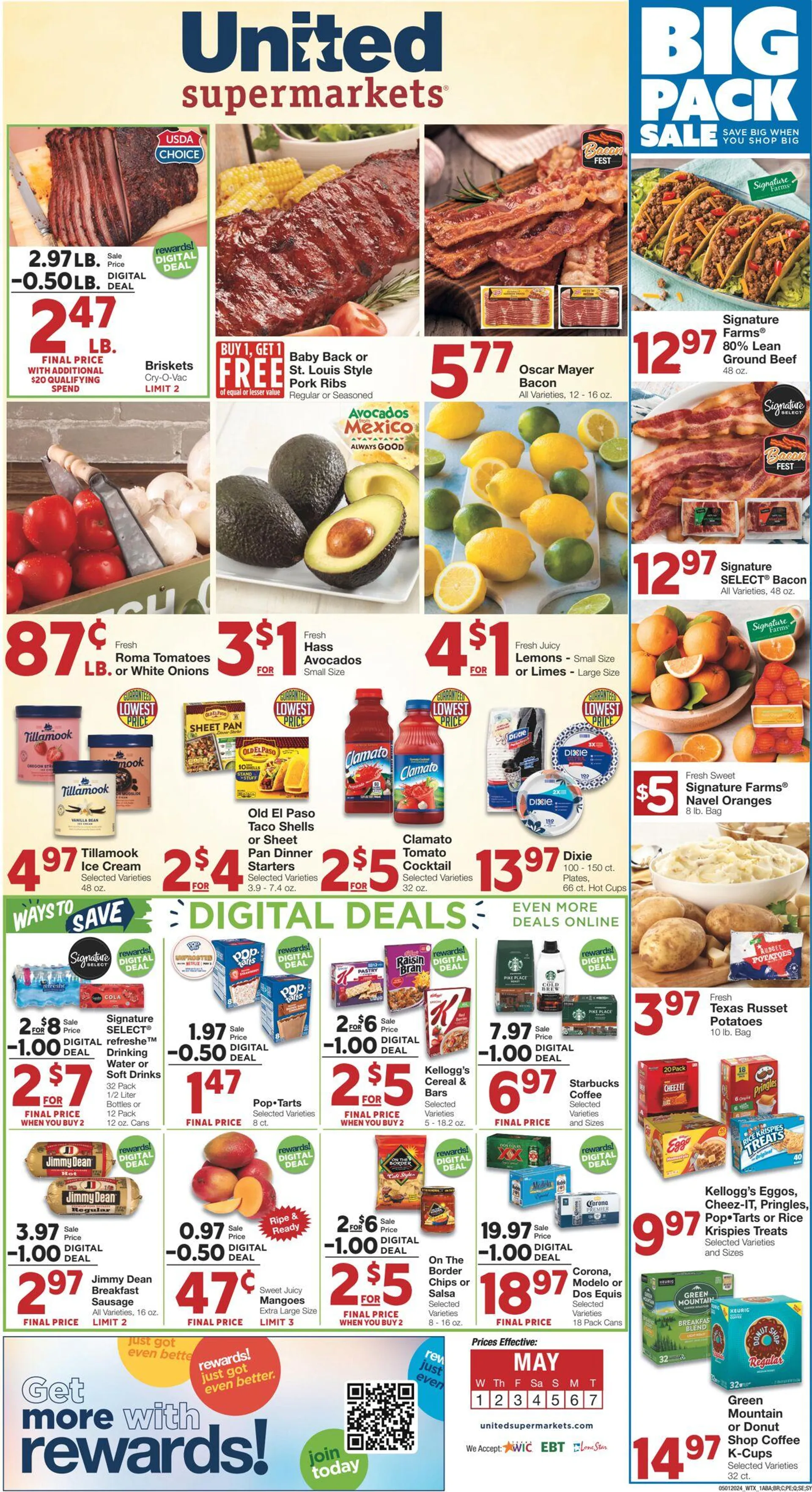 United Supermarkets Current weekly ad - 1