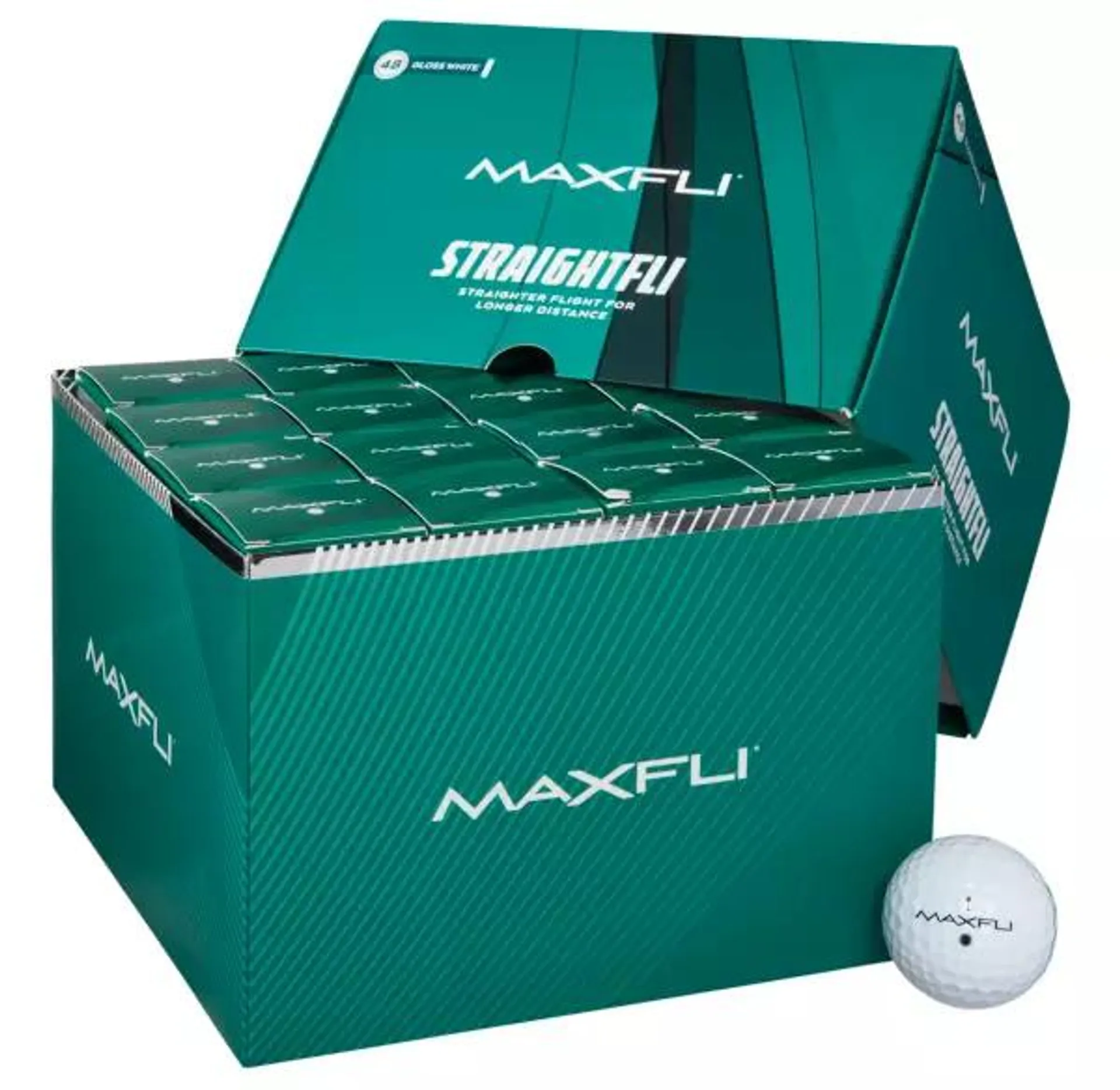 Maxfli 2023 Straightfli Golf Balls - 48 Pack