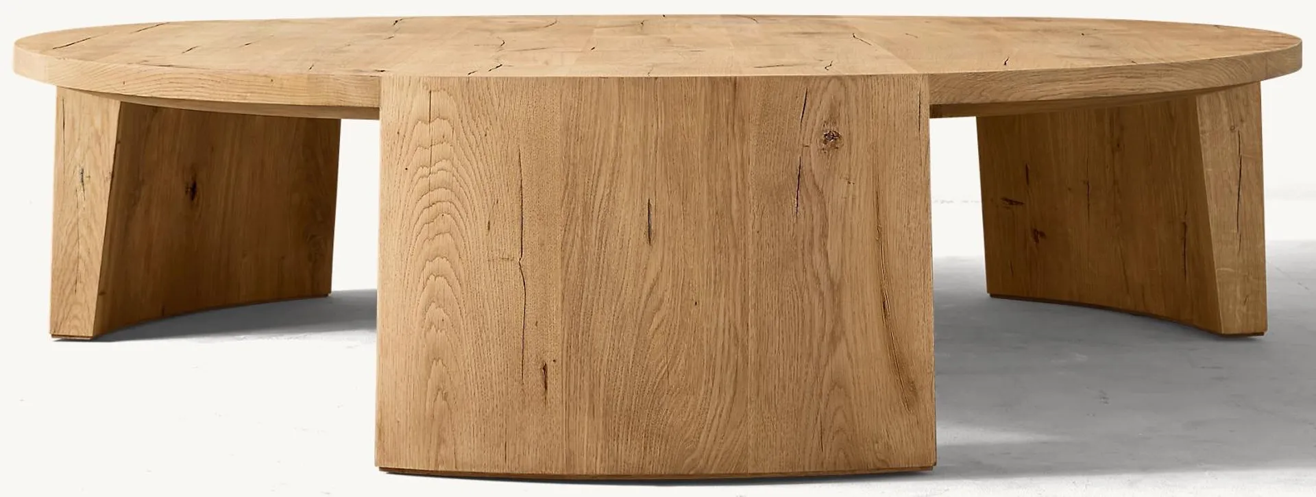 Wyeth Oak Round Coffee Table