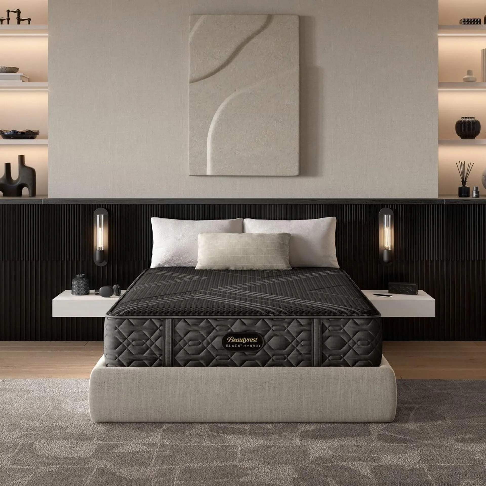 Beautyrest Black Hybrid Series One Plush 12.5" Mattress