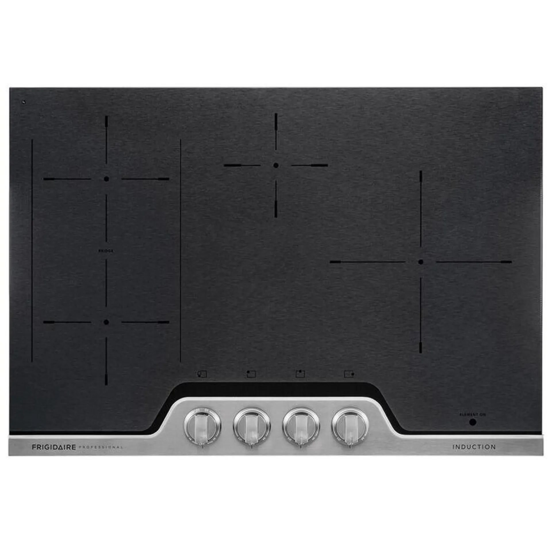 Frigidaire Professional Series 30 in. 4-Burner Induction Cooktop with Power Burner - Stainless Steel