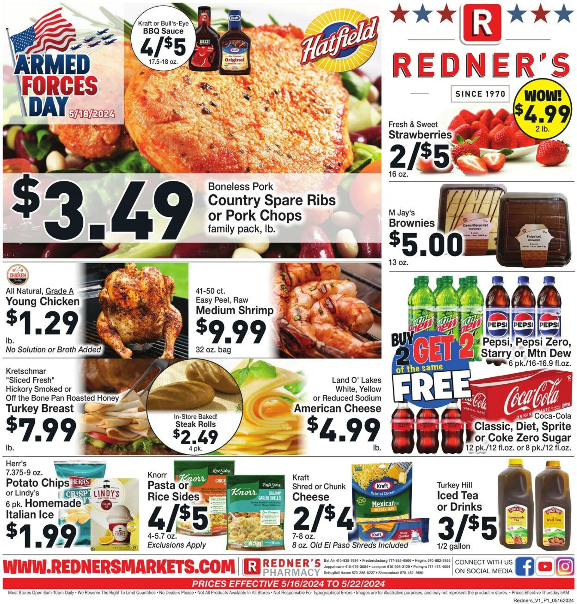 Redner’s Warehouse Market Current weekly ad - 1