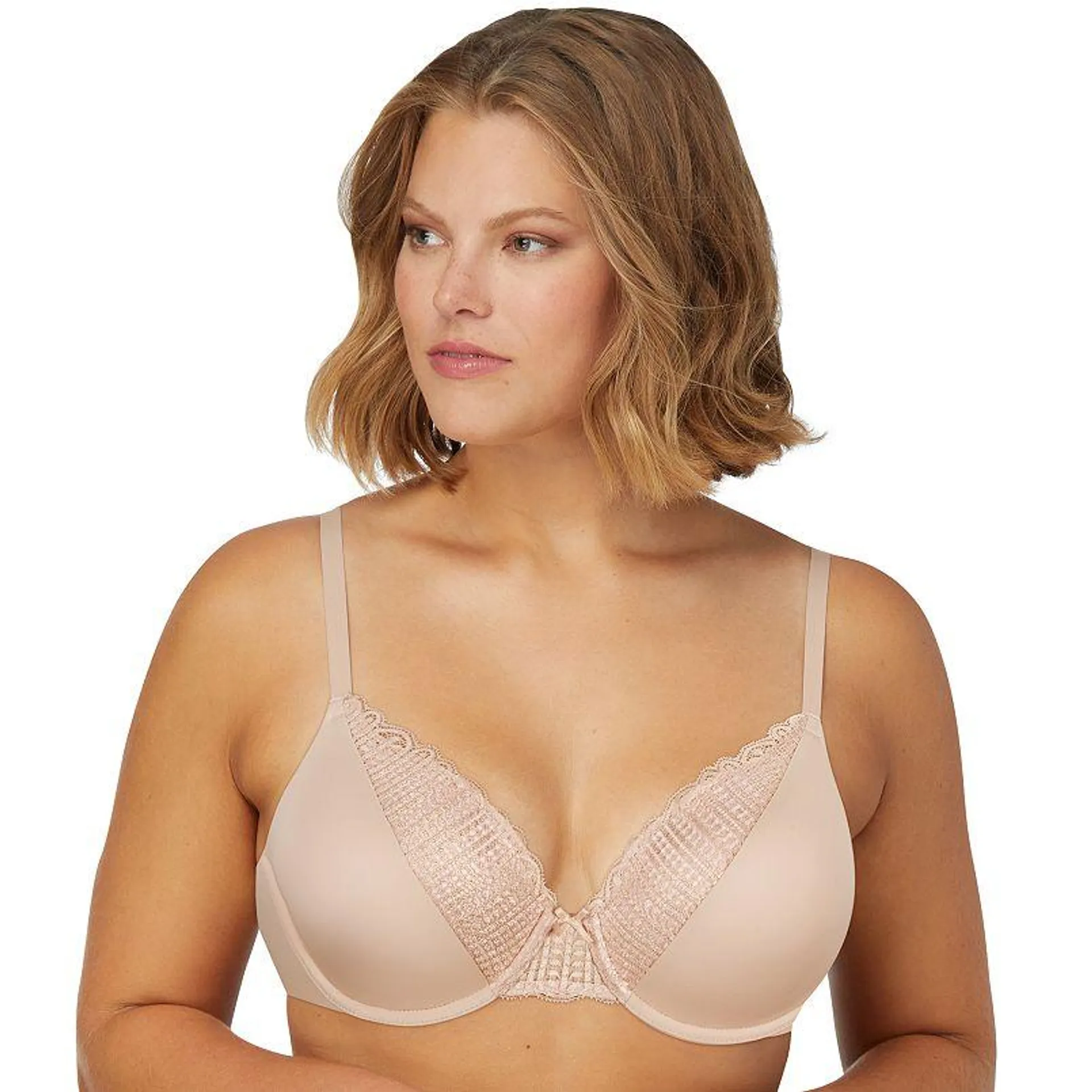 Womens Maidenform® Comfort Devotion® Full Coverage Lace Trim Bra 9404