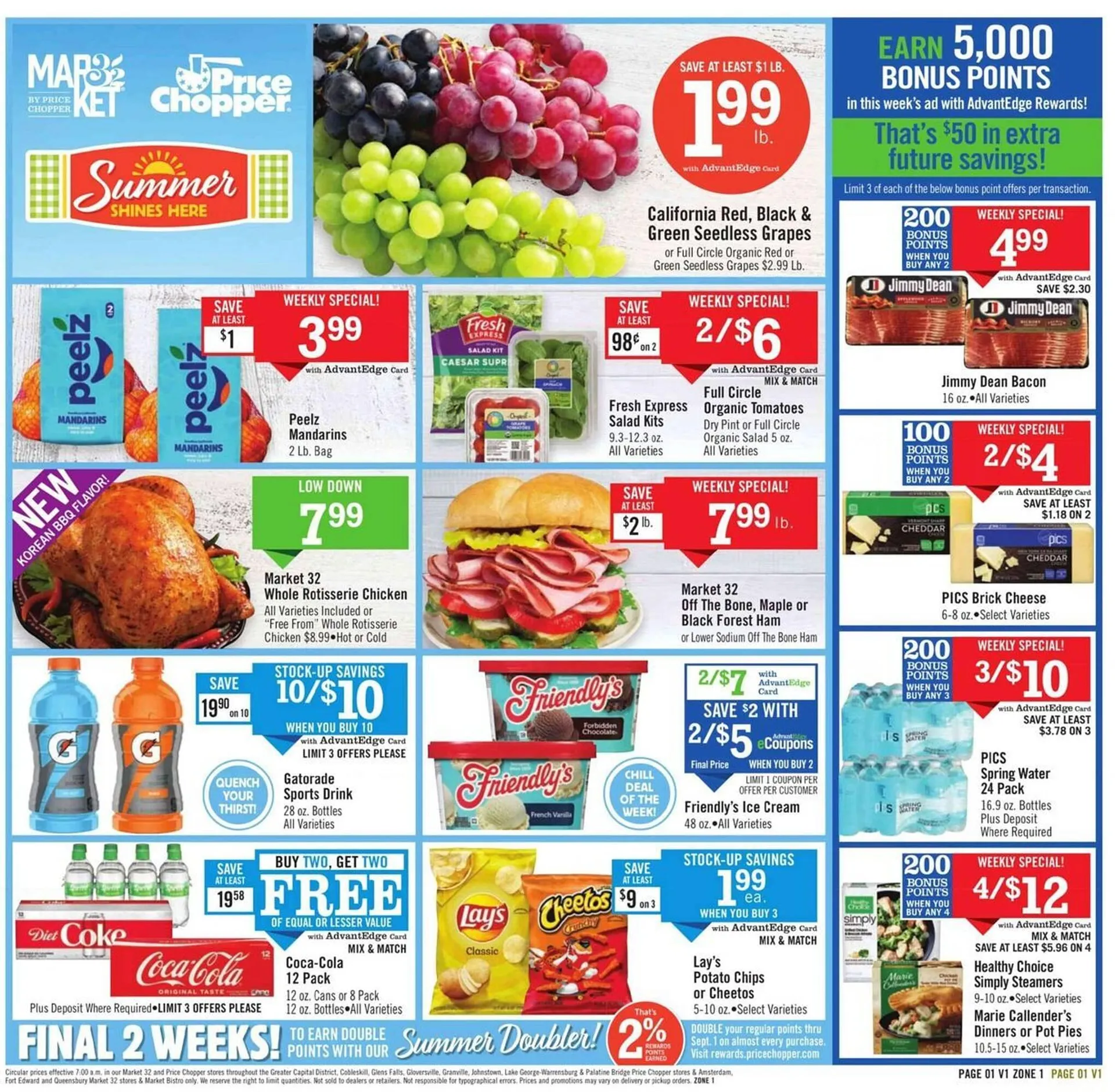 Weekly ad Price Chopper Weekly Ad from August 24 to August 30 2025 - Page 1