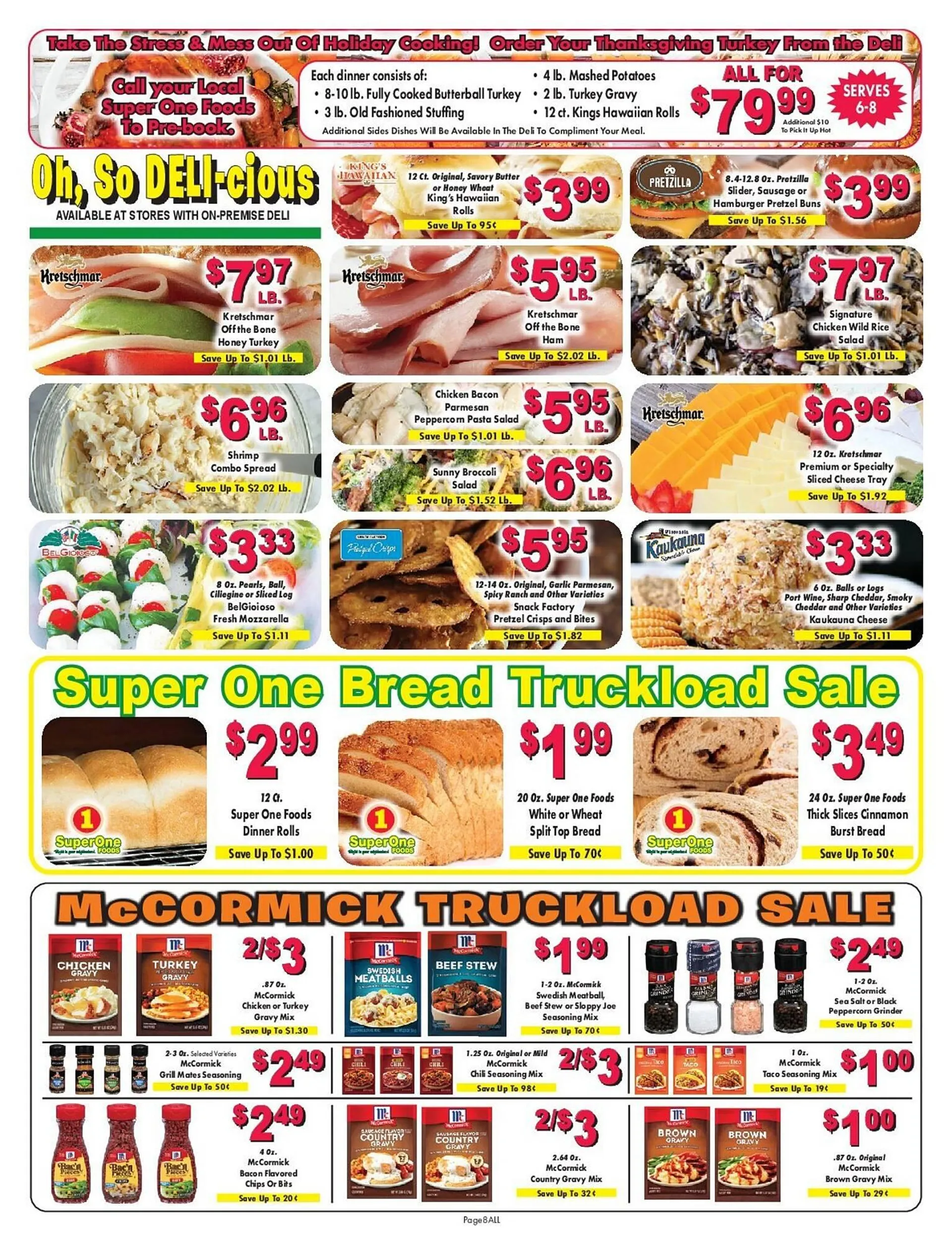 Weekly ad Miners County Market Weekly Ad from November 14 to November 30 2024 - Page 8