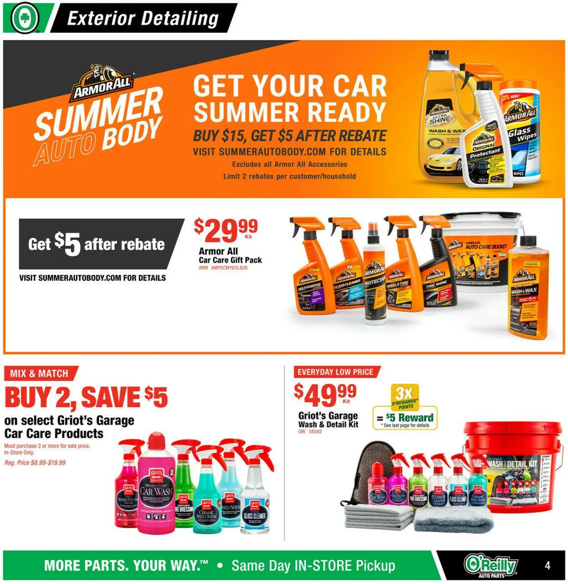 Weekly ad O’Reilly Auto Parts from April 30 to May 28 2025 - Page 4