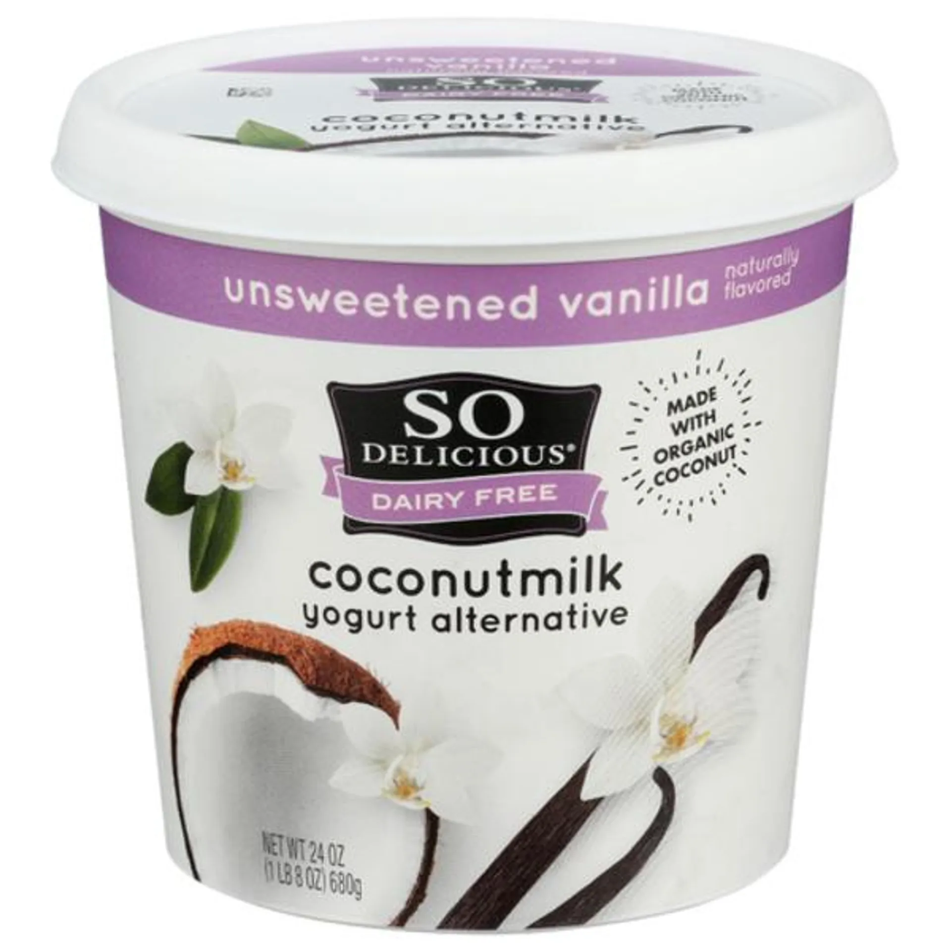 So Delicious Unsweetened Vanilla Coconut Milk Yogurt