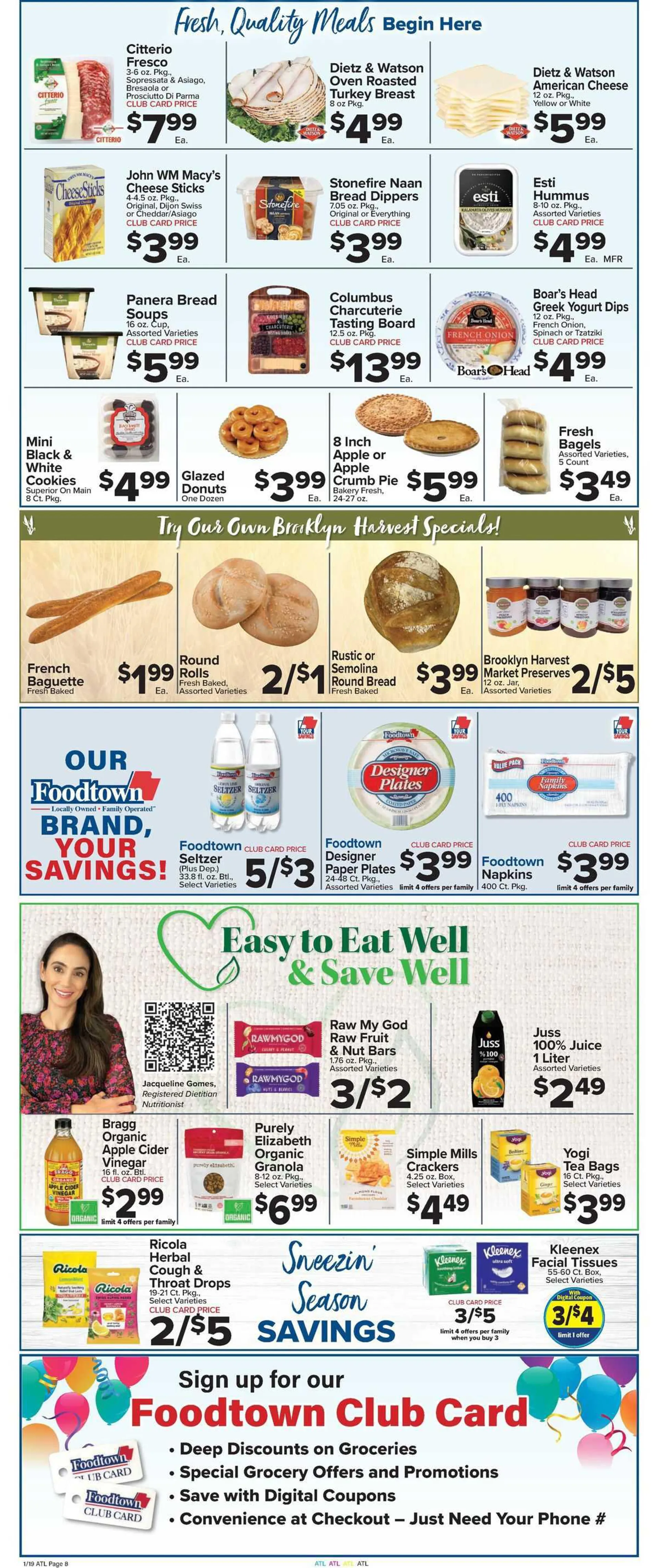 Weekly ad Foodtown Supermarkets Weekly Ad from January 19 to January 25 2024 - Page 2