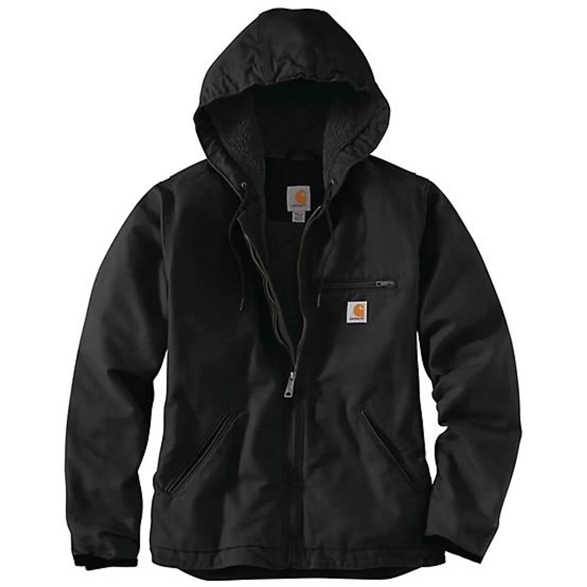 Women's Washed Duck Sherpa-Lined Jacket