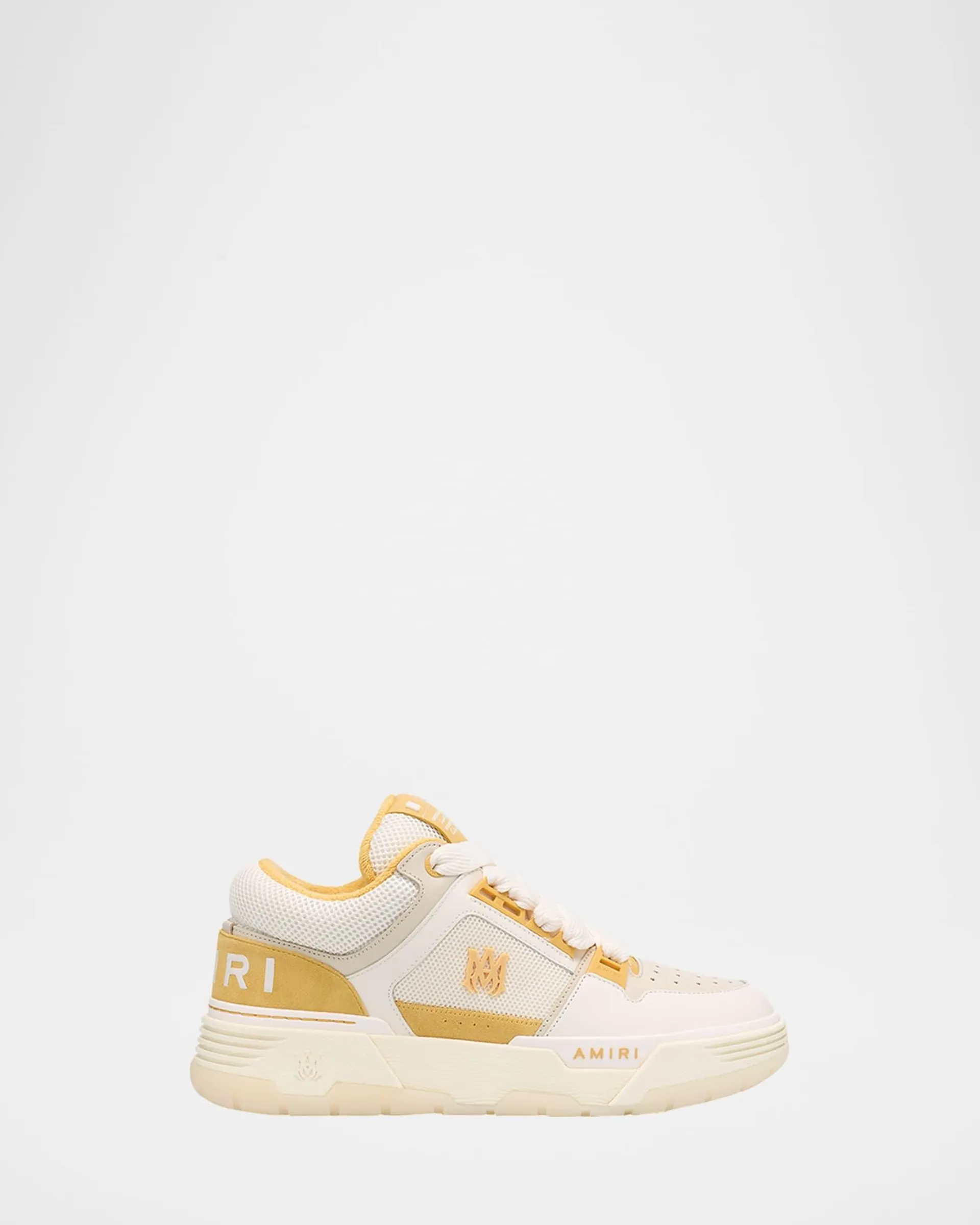 Men's MA-1 Leather & Mesh Low-Top Sneakers
