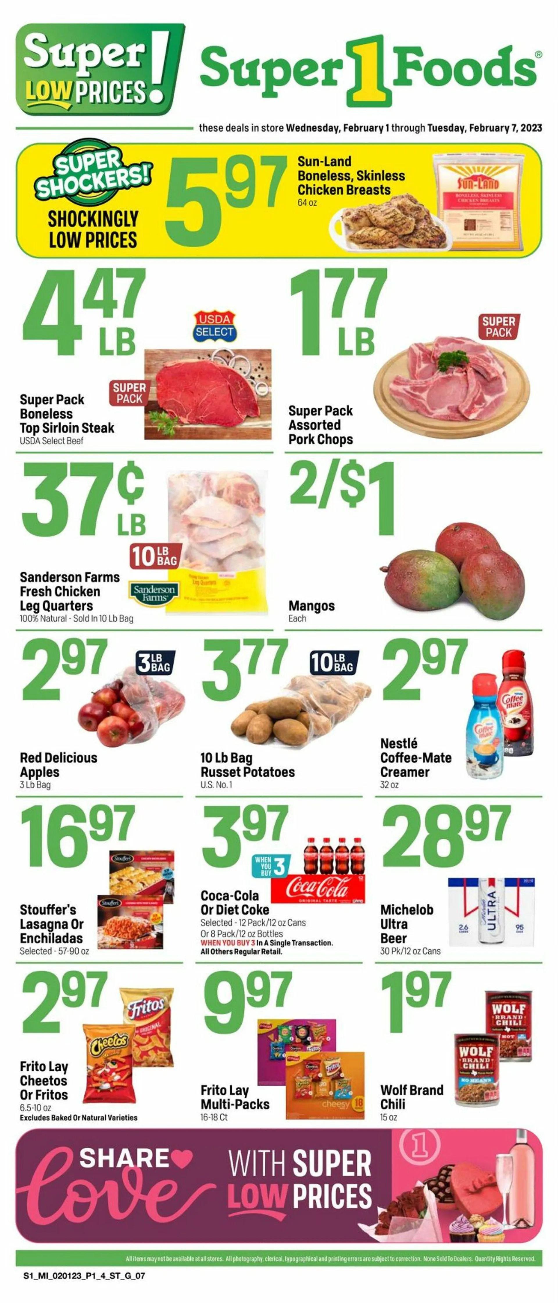 Super 1 Foods Current weekly ad - 1