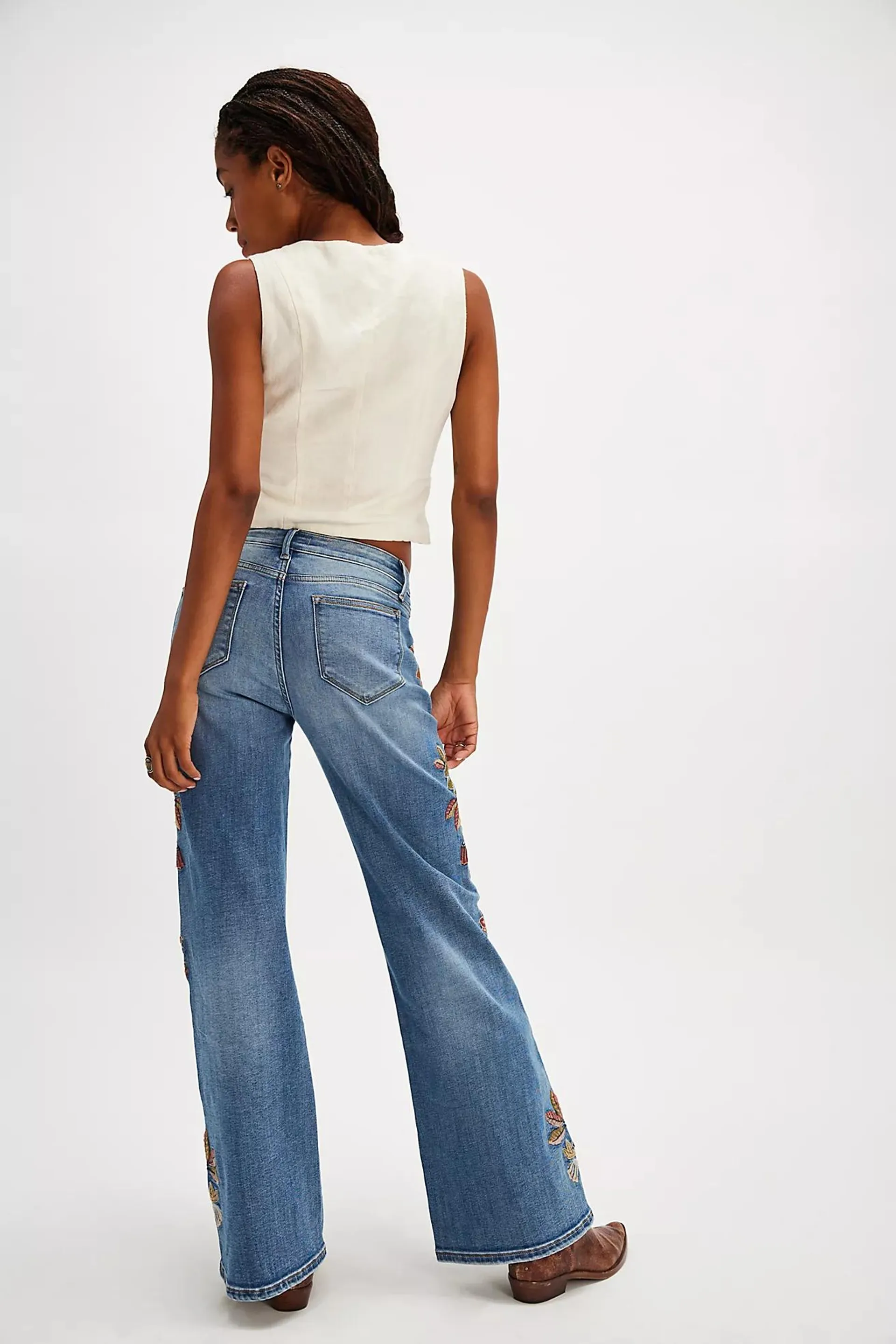 Driftwood Charlee Wide-Leg Jeans