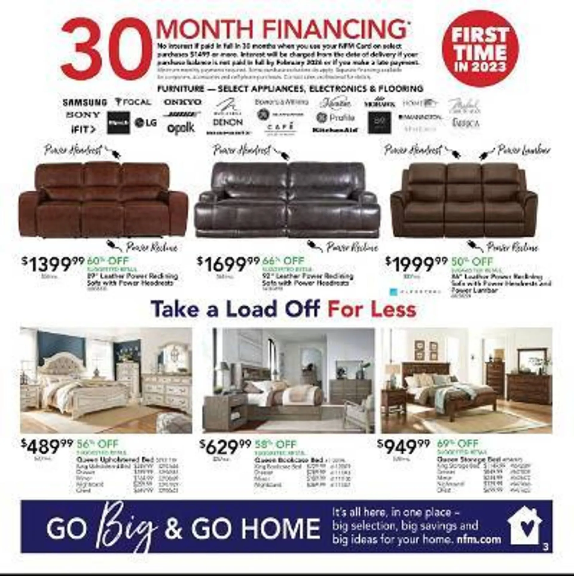 Weekly ad Nebraska Furniture Mart Weekly Ad from August 21 to August 26 2023 - Page 3