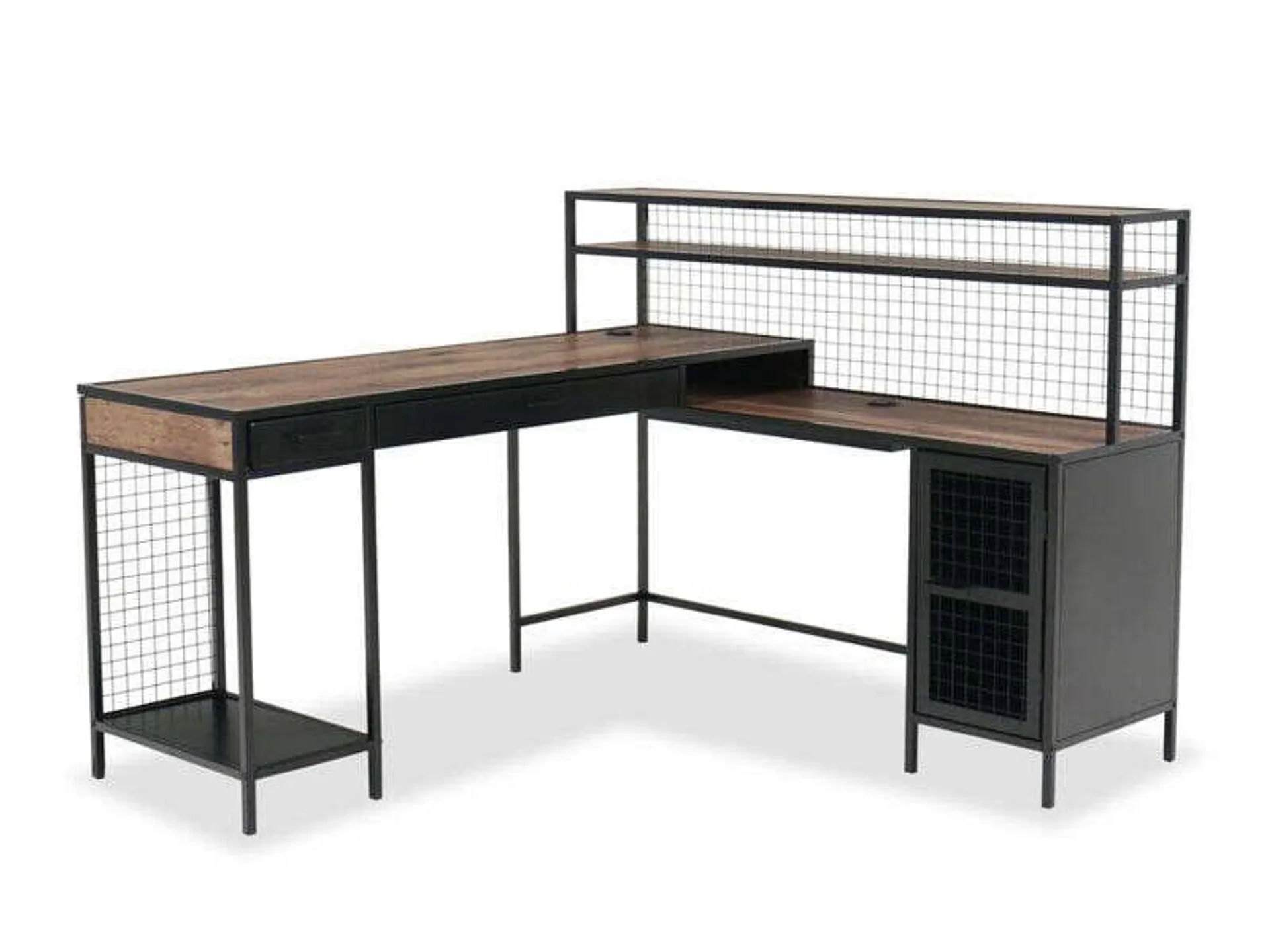 Boulevard Cafe L-Shaped Desk