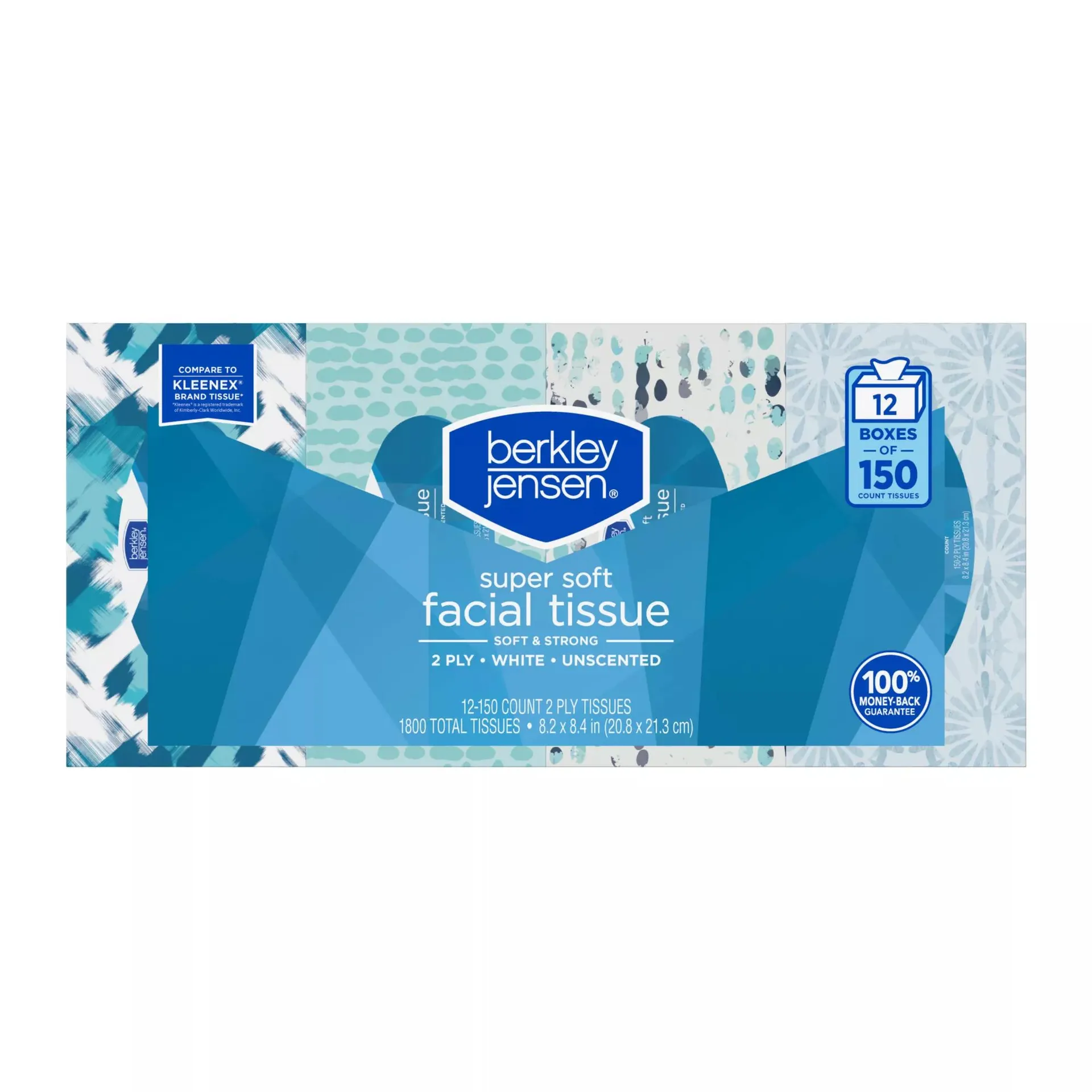 Berkley Jensen 2 Ply Facial Tissue, 12 pk./150 Tissues