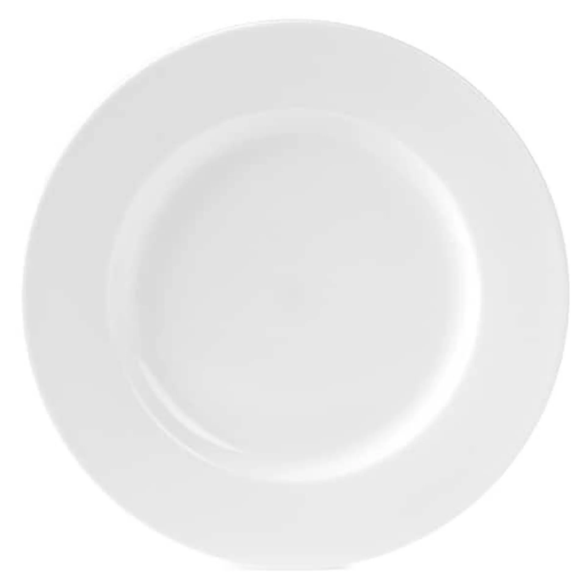 Everyday White® Classic Rim 10.75IN Dinner Plate, Set of 4 - 10.75 Inch