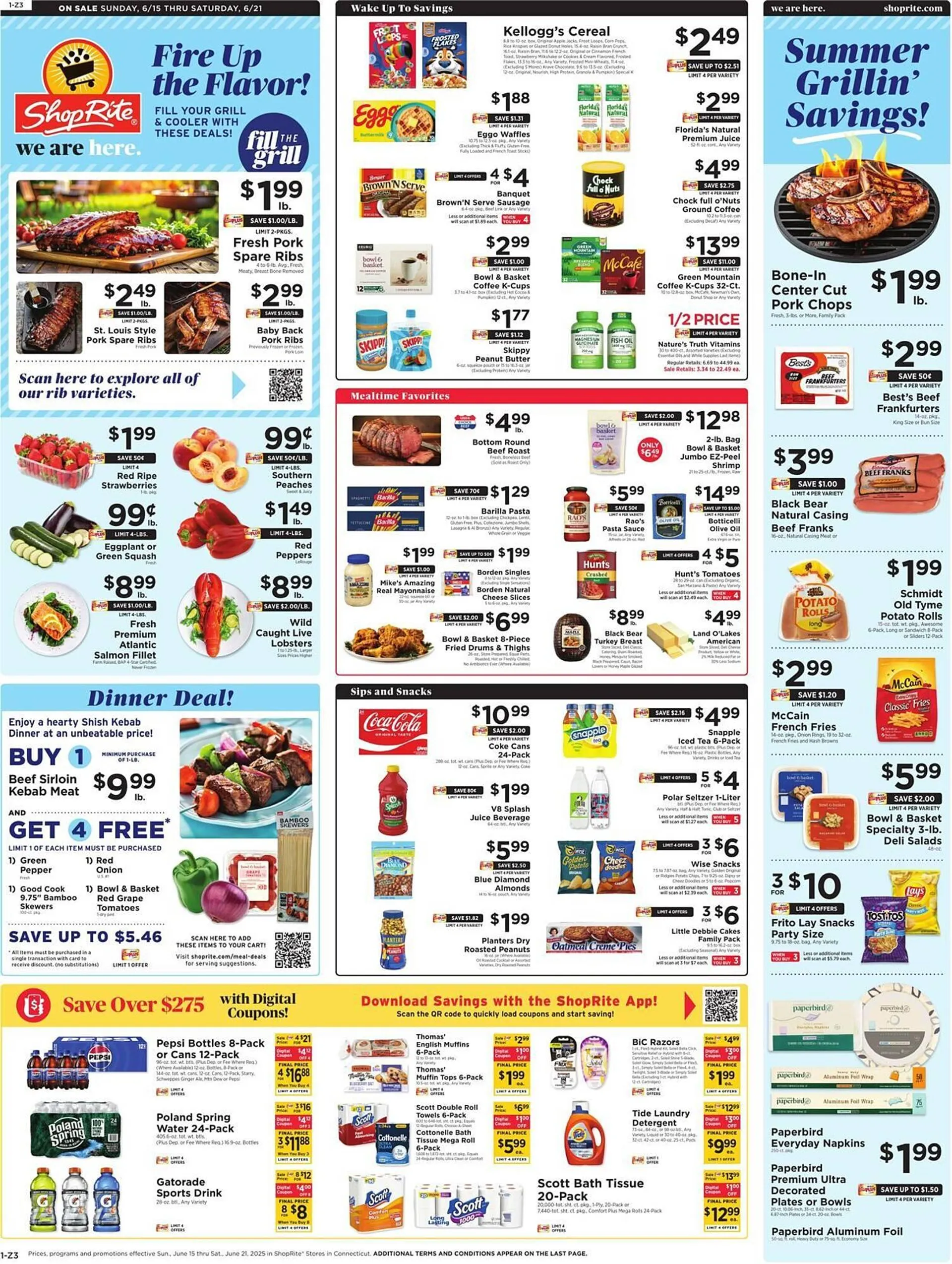 Weekly ad ShopRite Weekly Ad from June 12 to June 21 2025 - Page 1