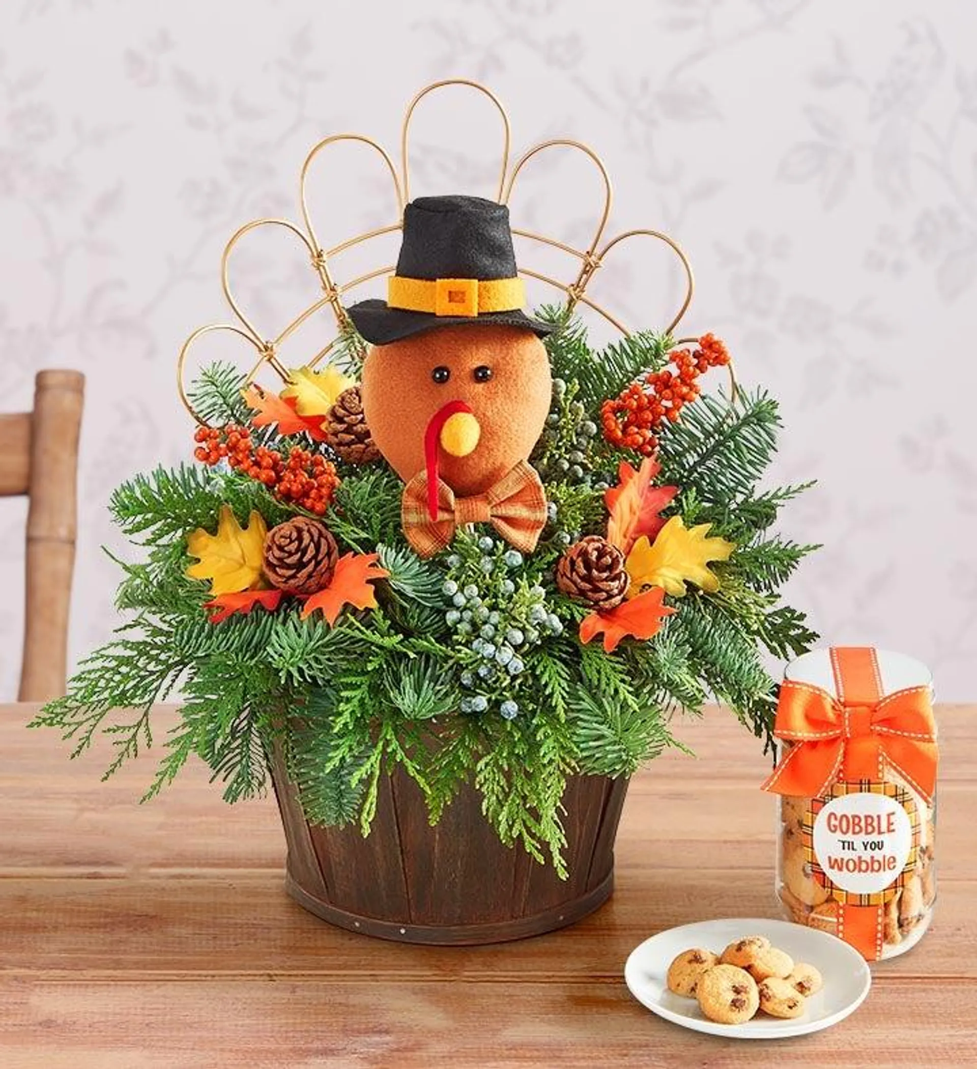 Give Thanks Turkey Centerpiece