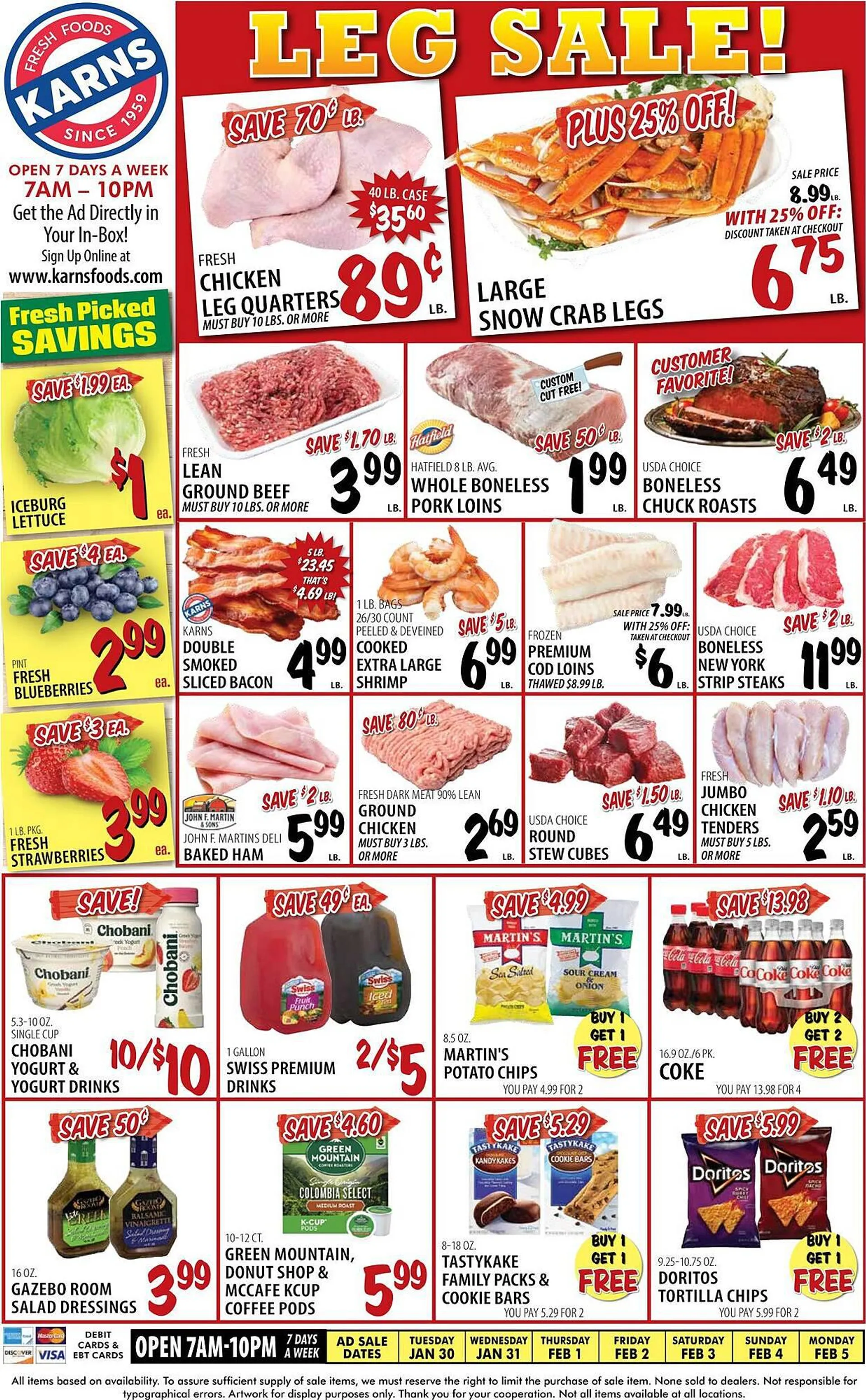 Weekly ad Karns Weekly Ad from January 30 to February 5 2024 - Page 