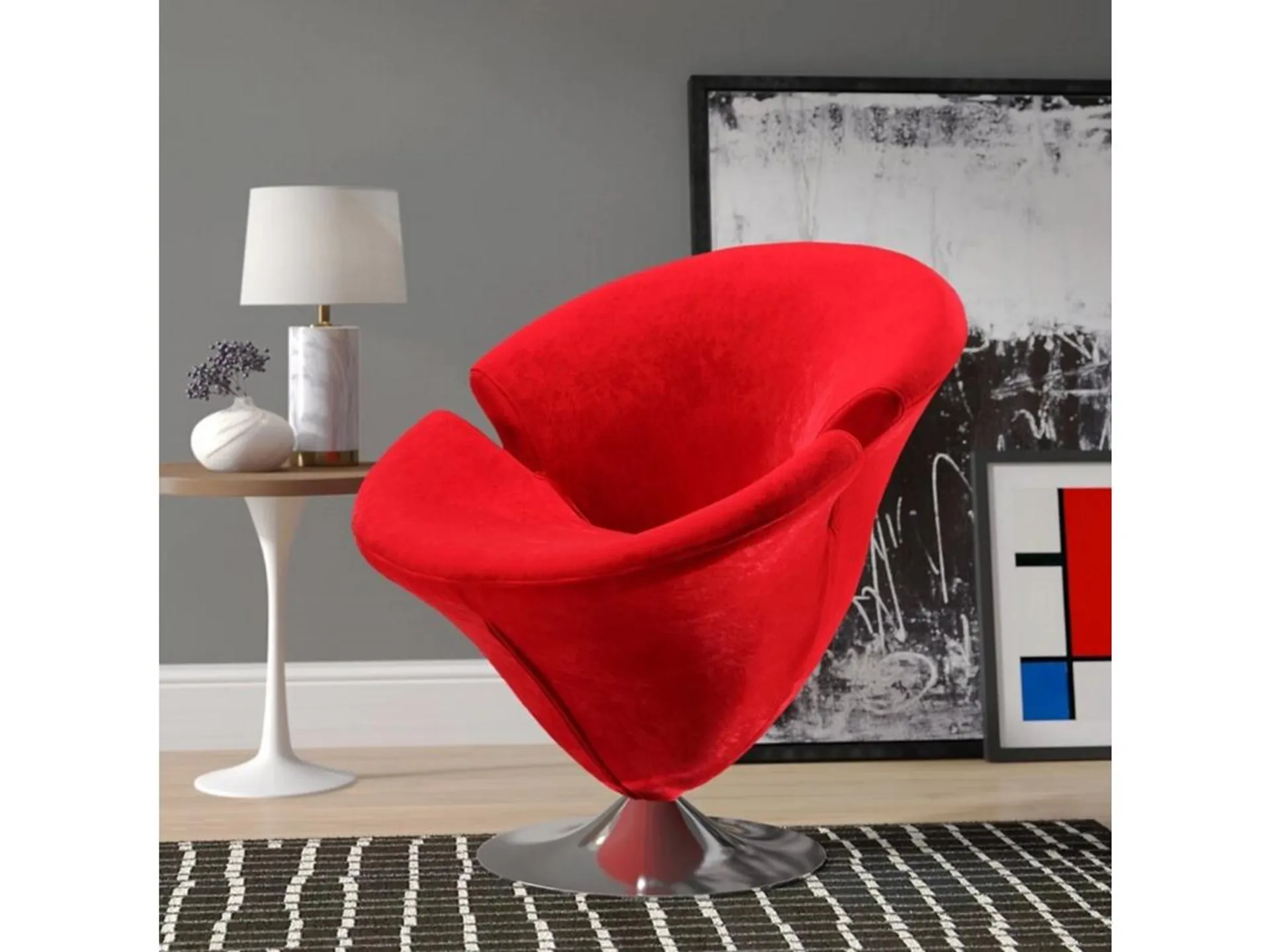 Manhattan Comfort Tulip Accent Chair