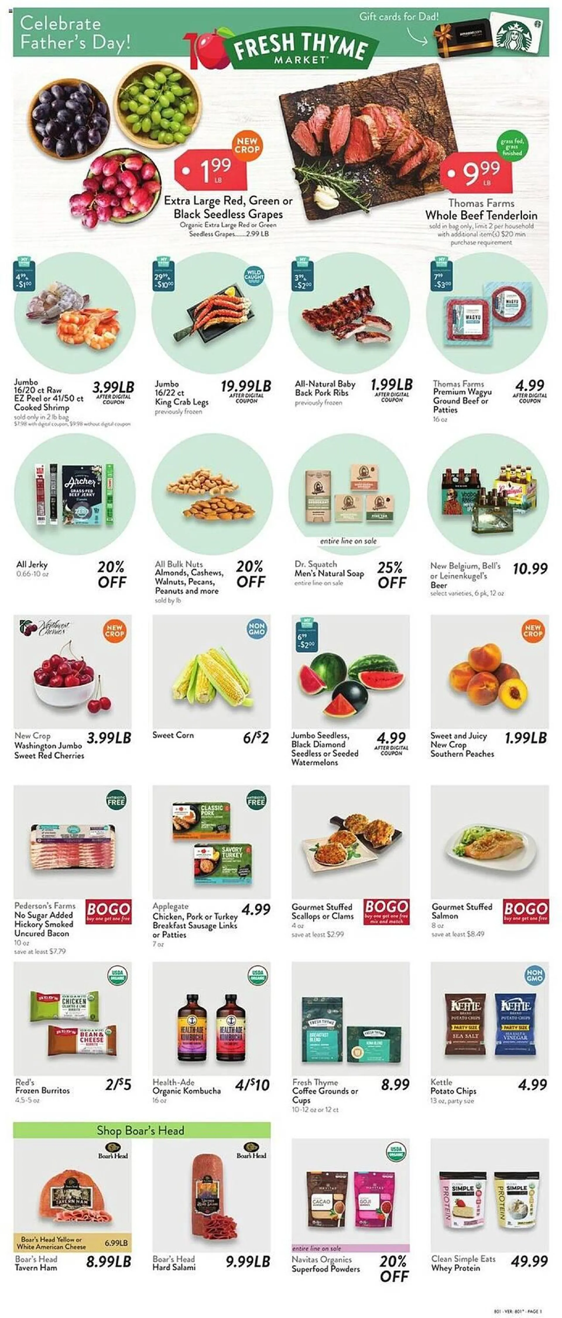 Fresh Thyme Weekly Ad - 1