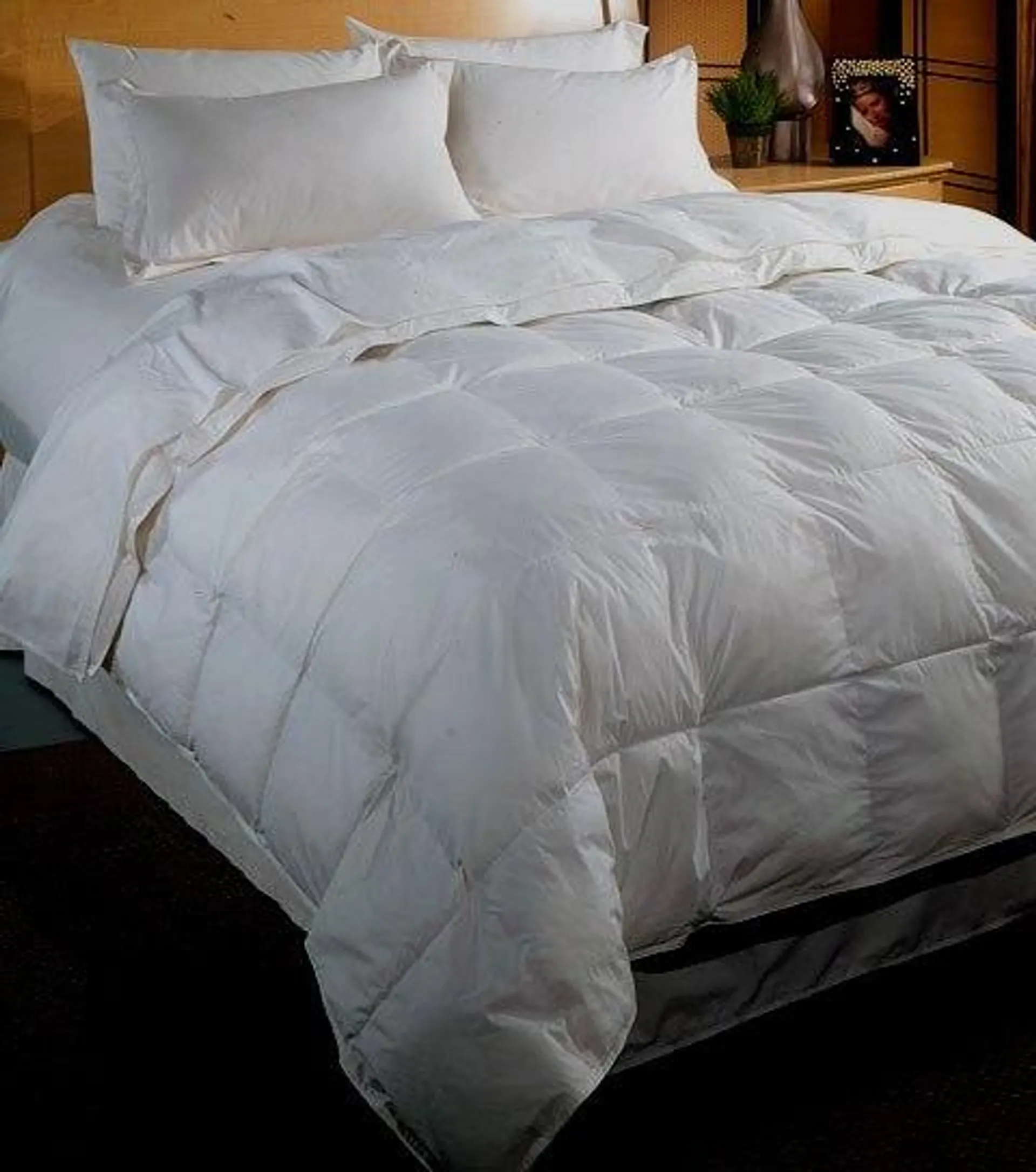 GEORGE & JIMMY Royal Hotel 500TC King/Calking Goose Down Comforter 60oz