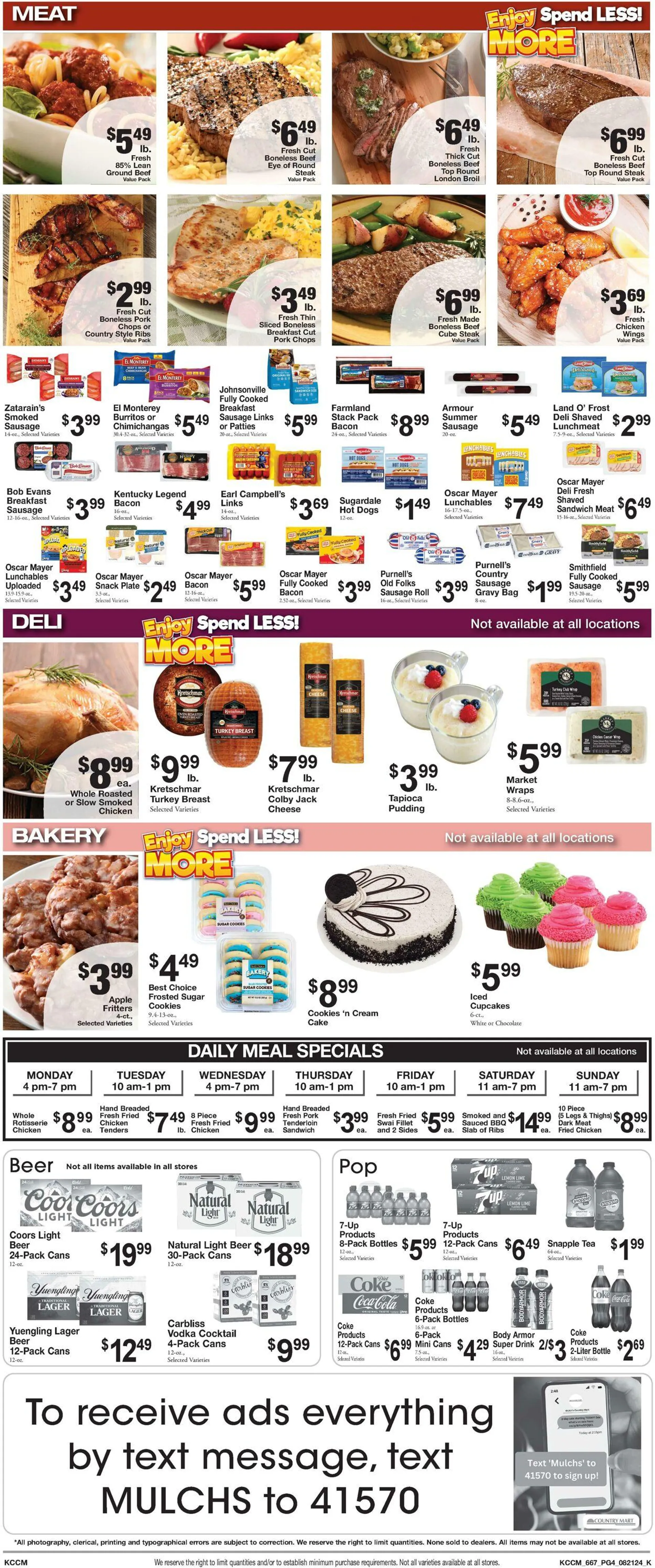 Weekly ad Country Mart from August 20 to August 26 2024 - Page 4