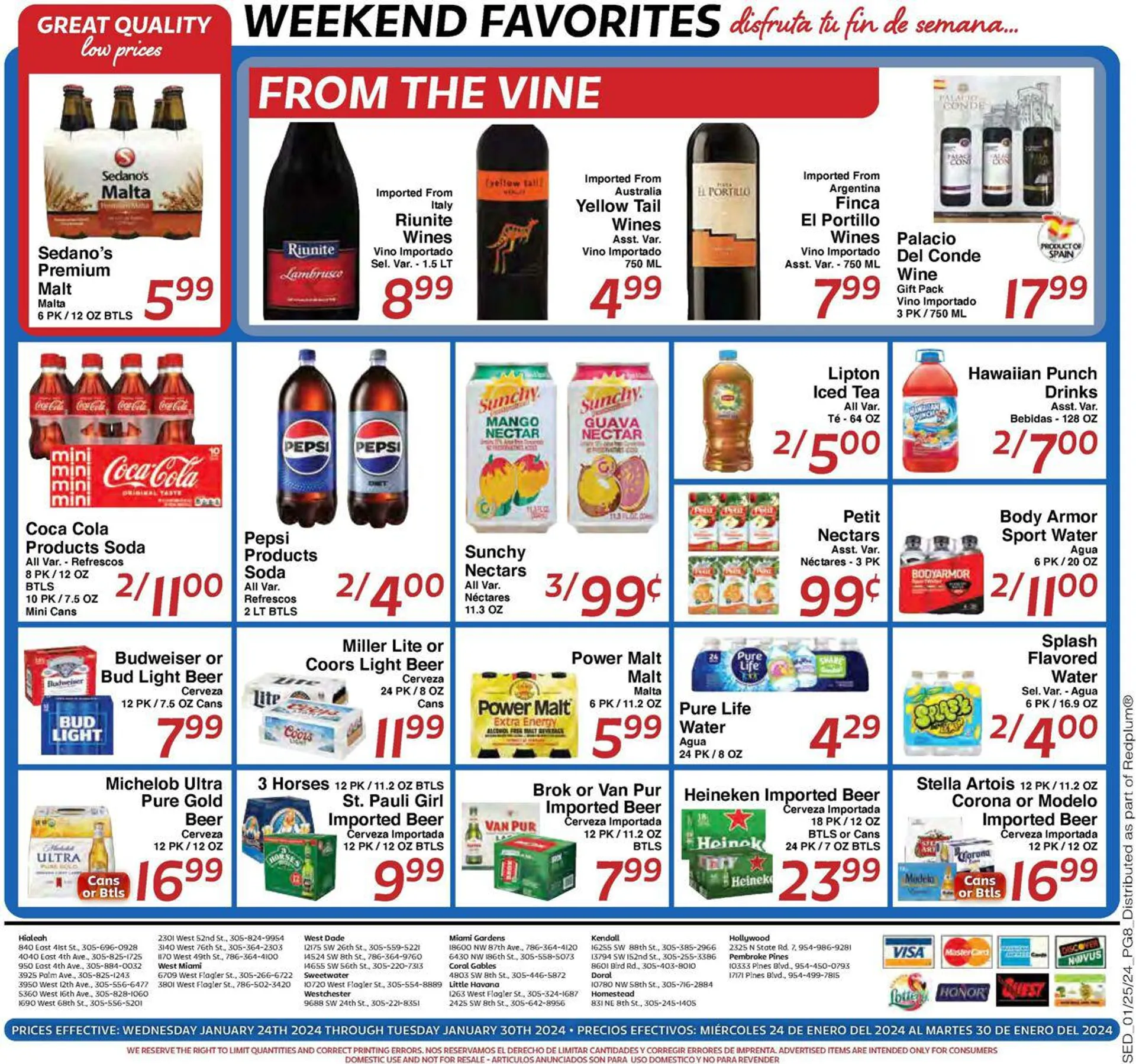 Weekly ad Sedano's from January 24 to January 30 2024 - Page 8