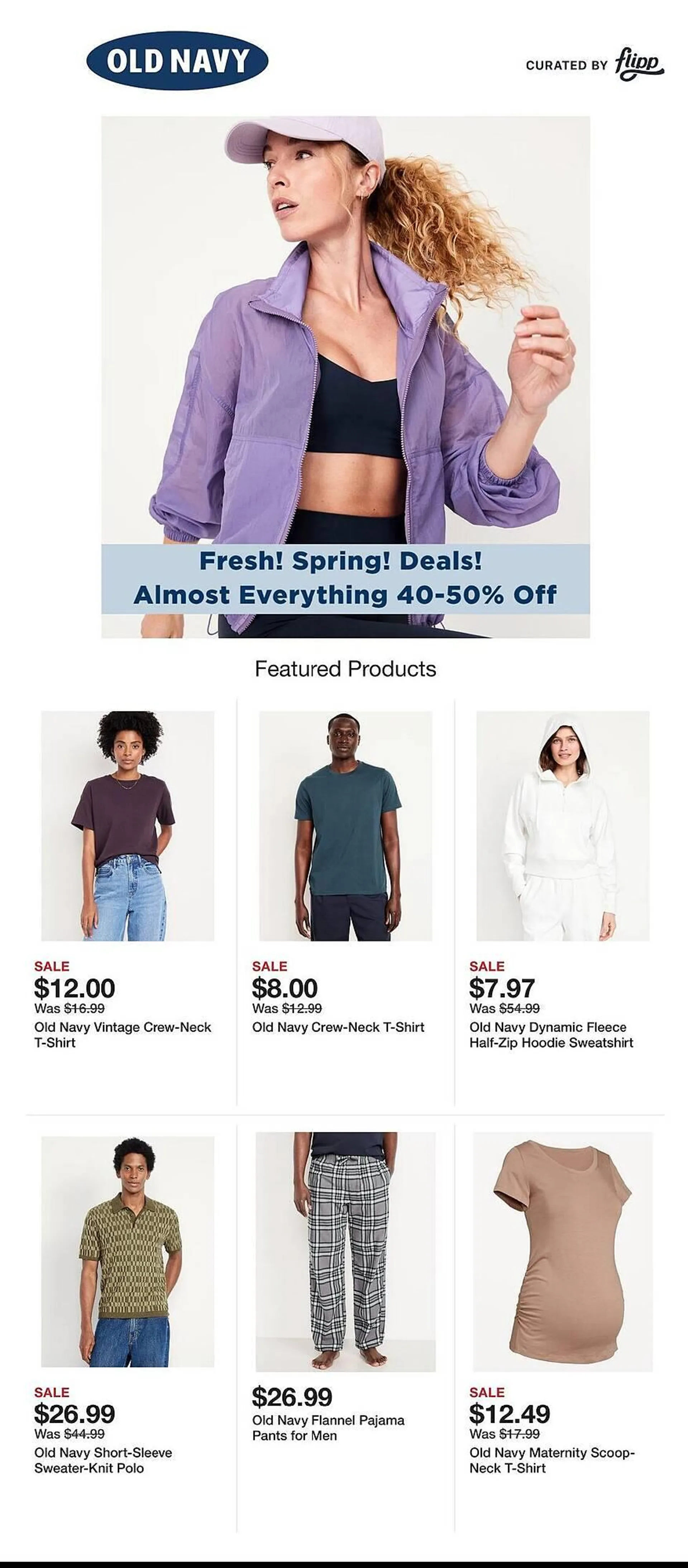 Weekly ad Old Navy Weekly Ad from July 21 to July 27 2025 - Page 1