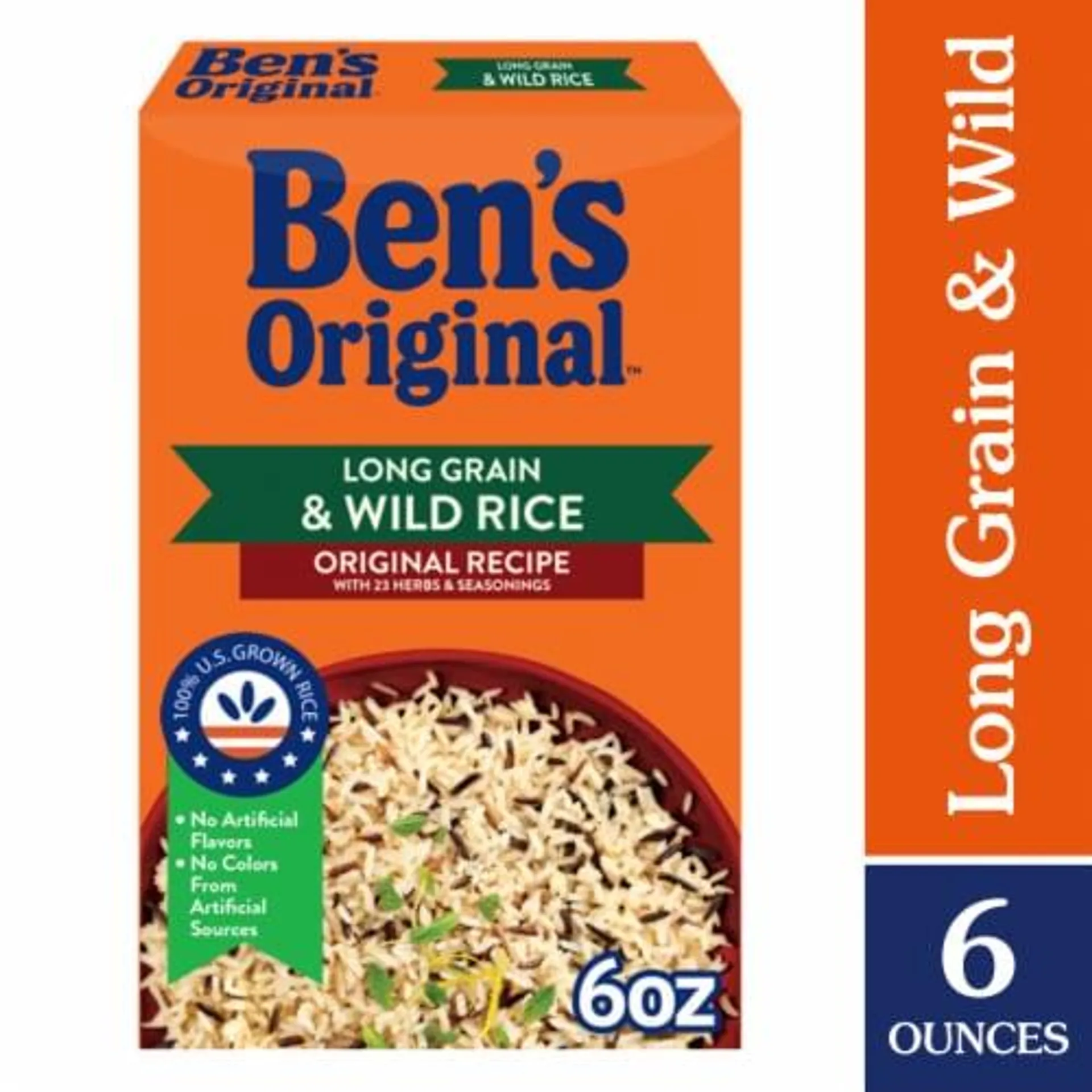 Ben's Original™ Flavored Long Grain Rice & Wild Rice Boxed Rice