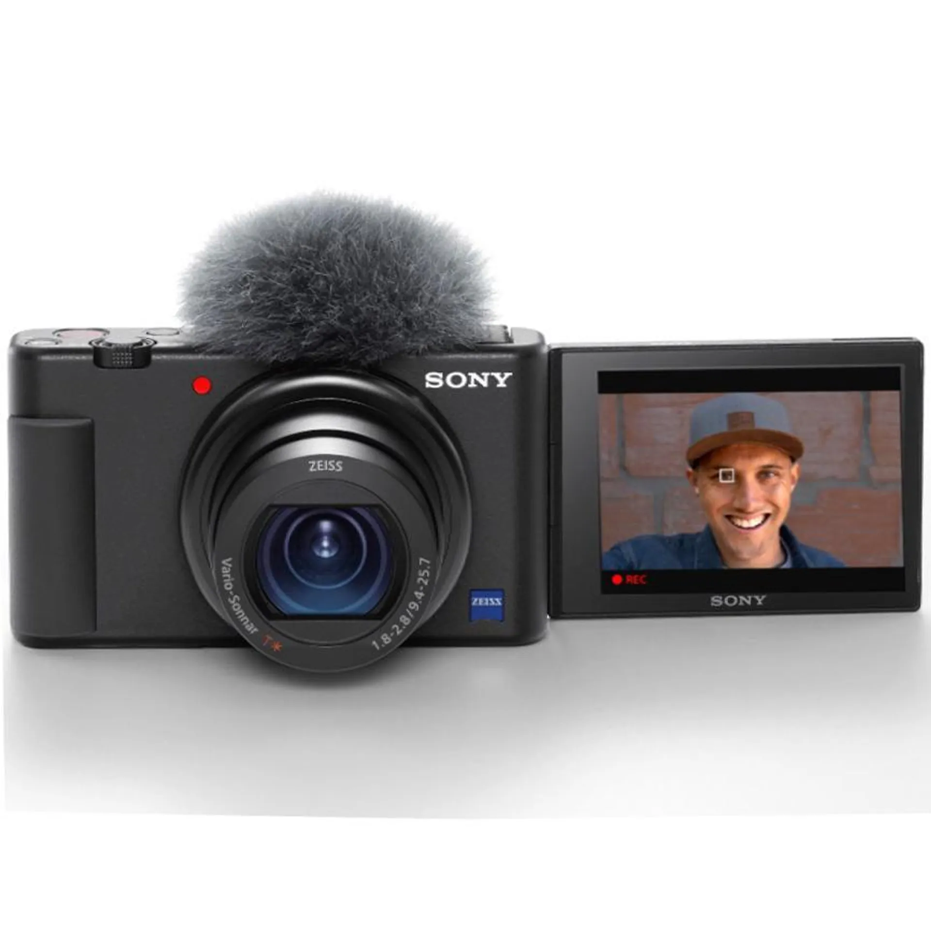 Sony ZV-1 Compact Digital Vlogging 4K Camera for Content Creators & Vloggers DCZV1/B