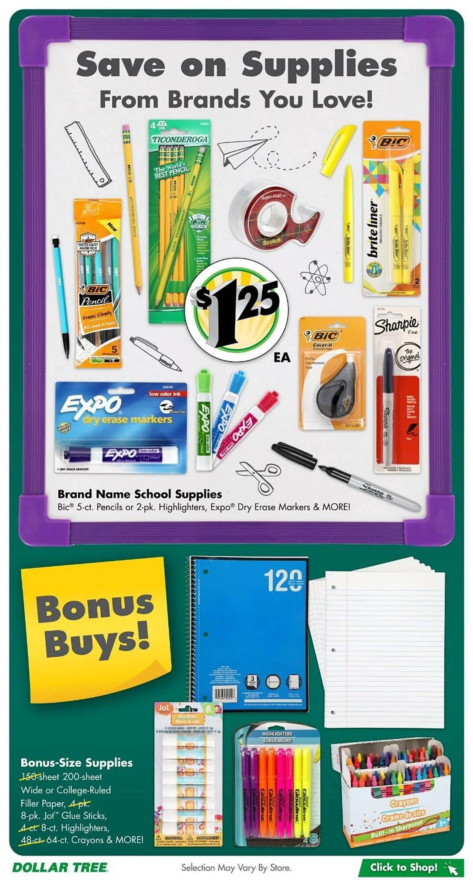 Weekly ad Dollar Tree Weekly Ad from July 28 to August 17 2024 - Page 3