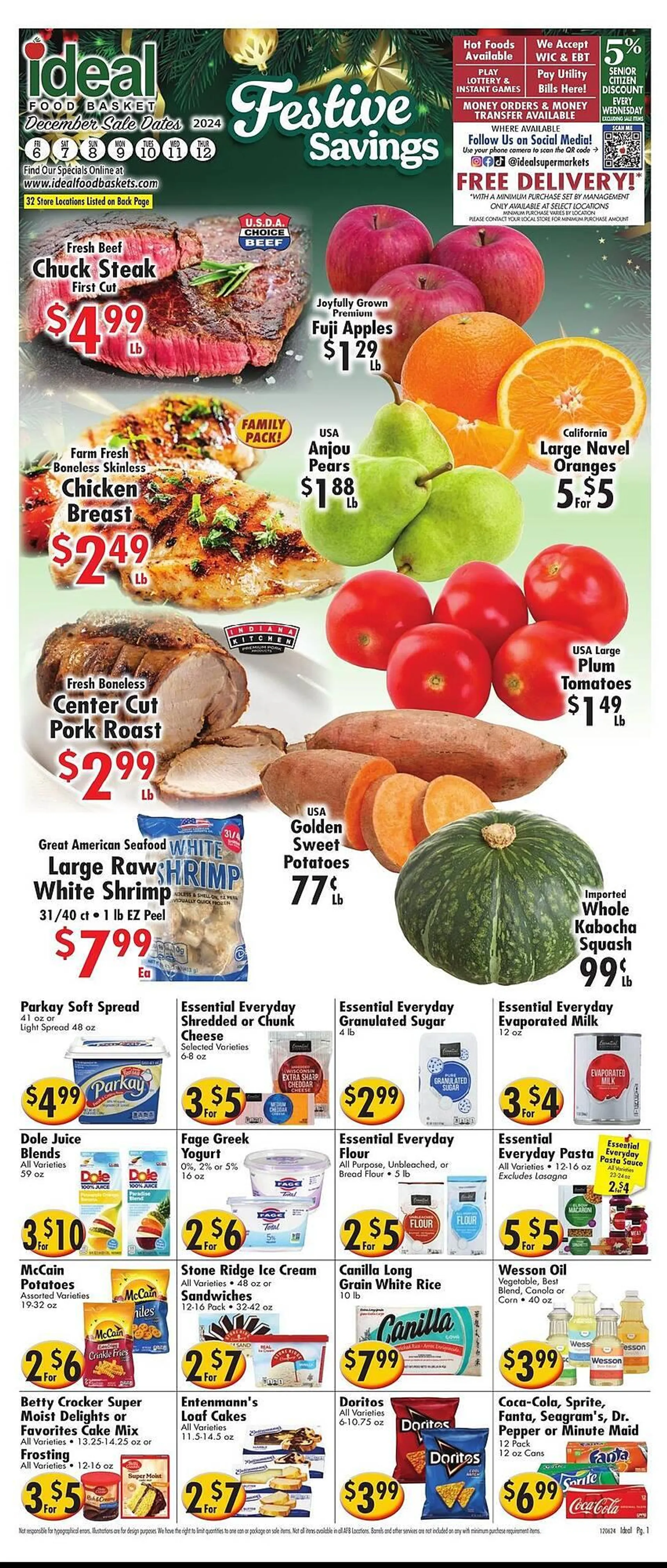 Ideal Food Basket Weekly Ad - 1