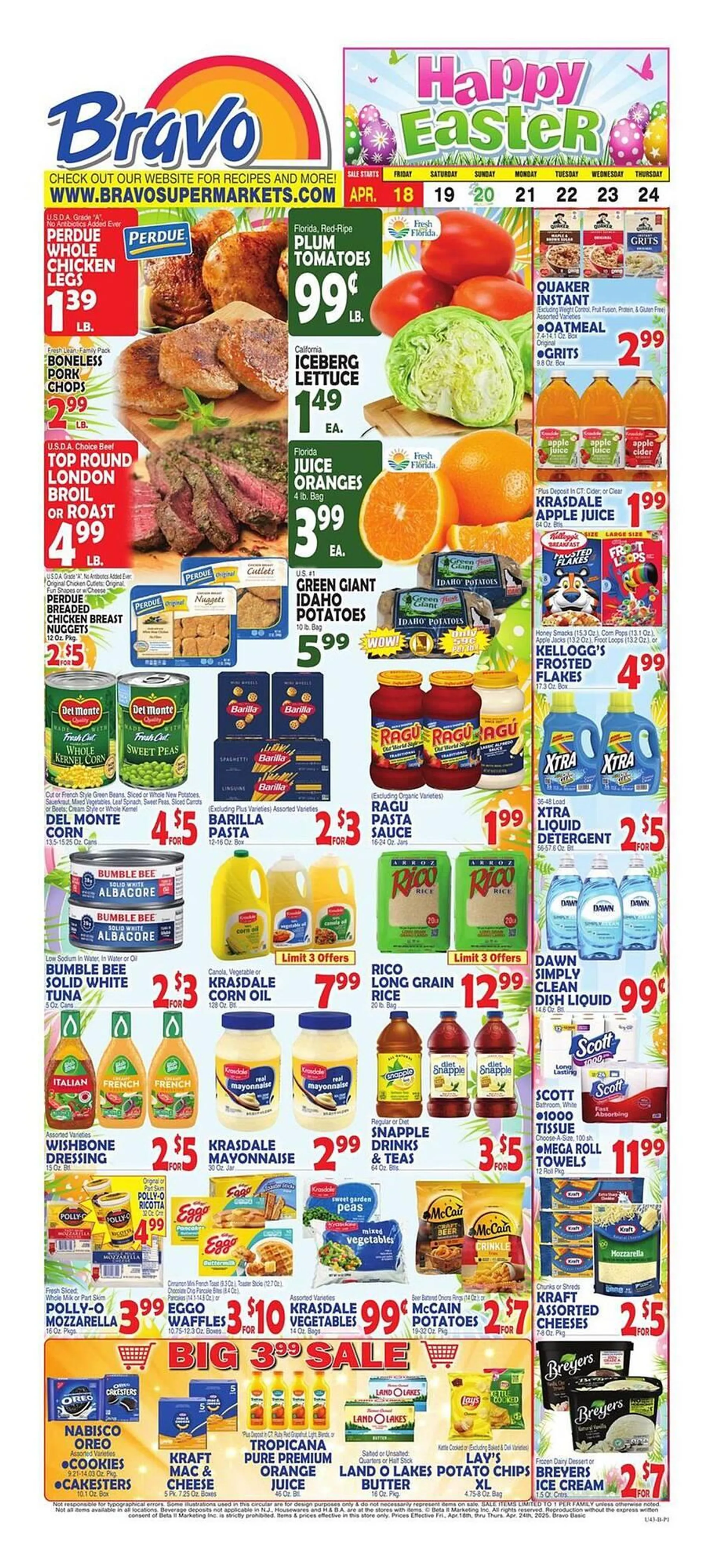 Bravo Supermarkets Weekly Ad - 1
