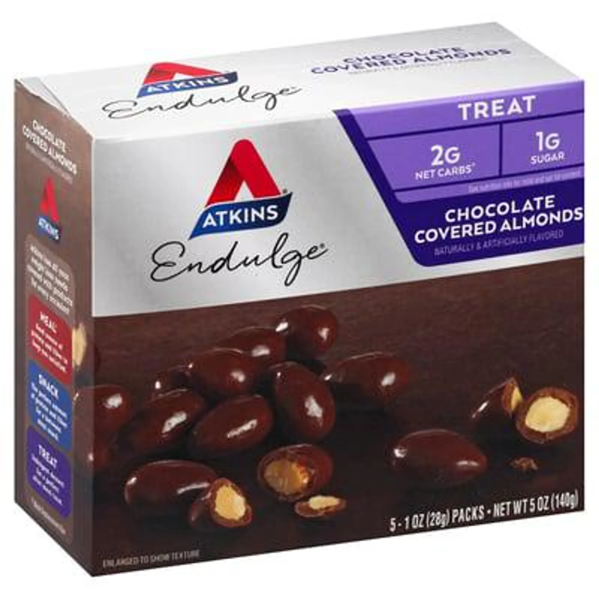 Atkins, Endulge - Almonds, Chocolate Covered