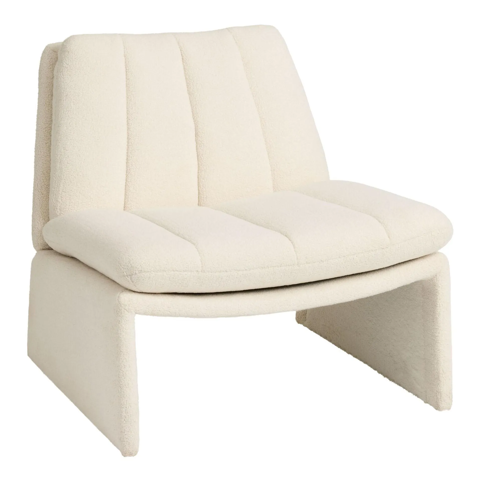 Elka Channel Back Upholstered Chair